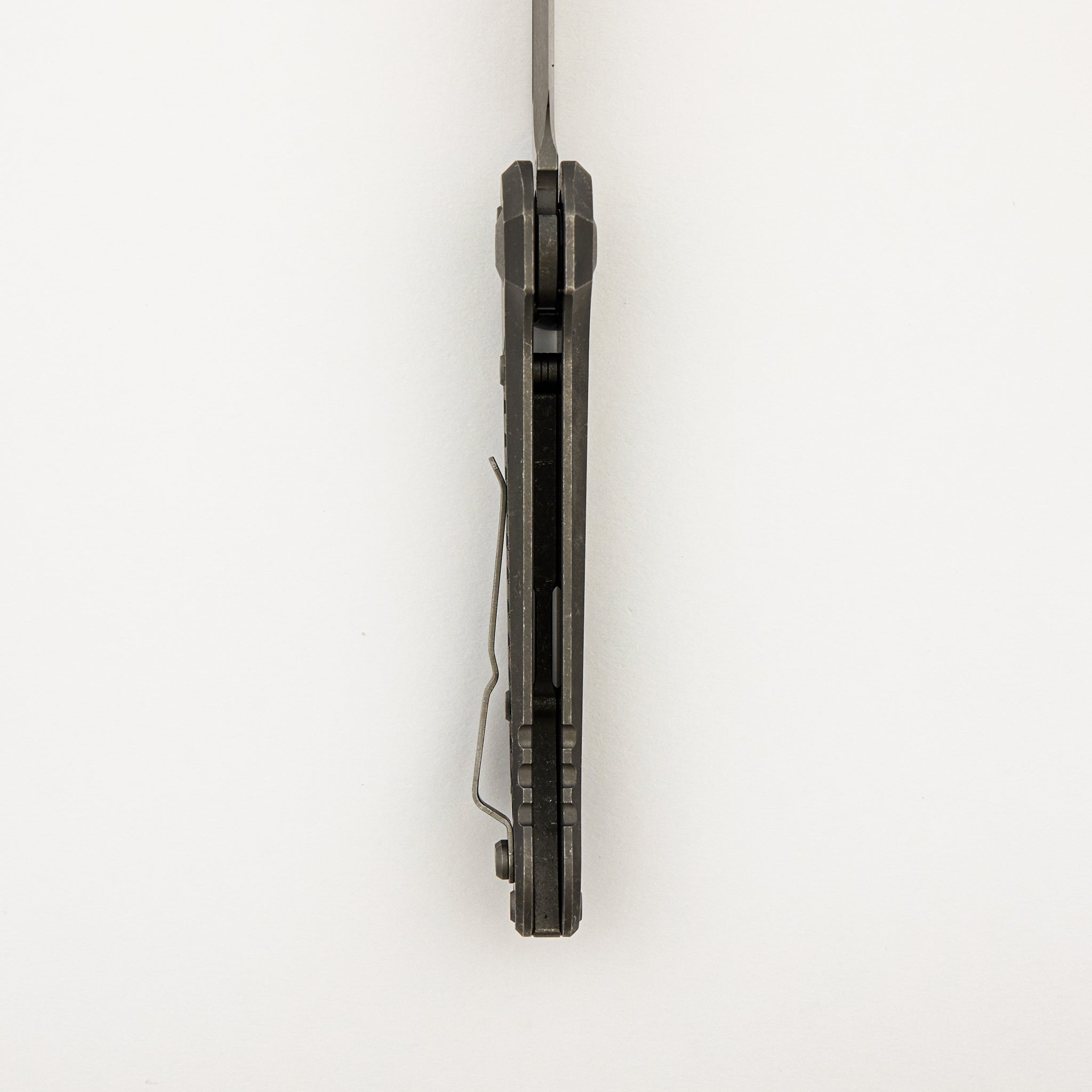 "Marfione Select" L.U.D.T. Clip Point Apocalyptic Finish Frag Pattern Titanium 1135-10APFRMS1
