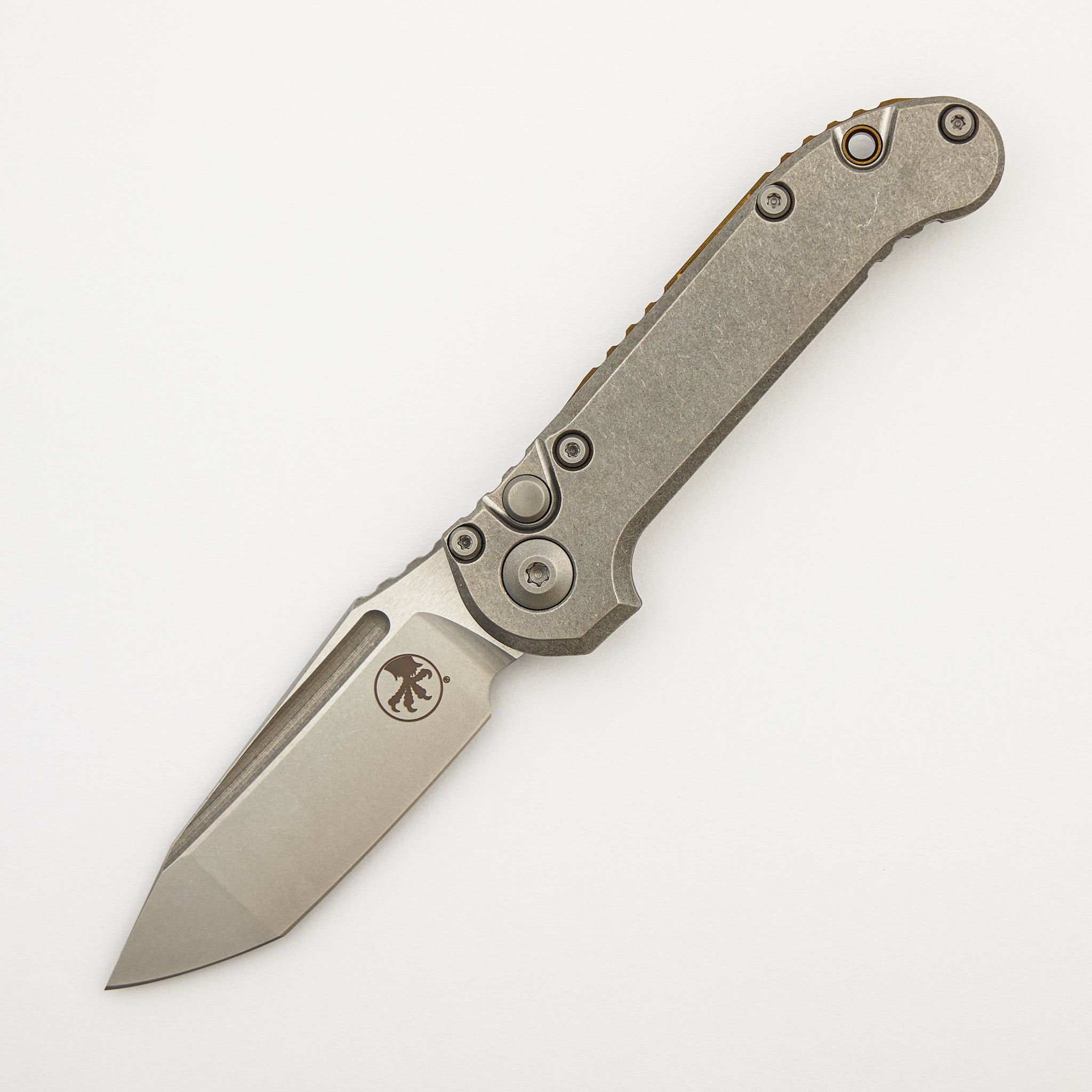 "Marfione Select" L.U.D.T. T/E Stonewash Finish Slab Side Titanium W/ Bronze Titanium Accent 1136-10MS1