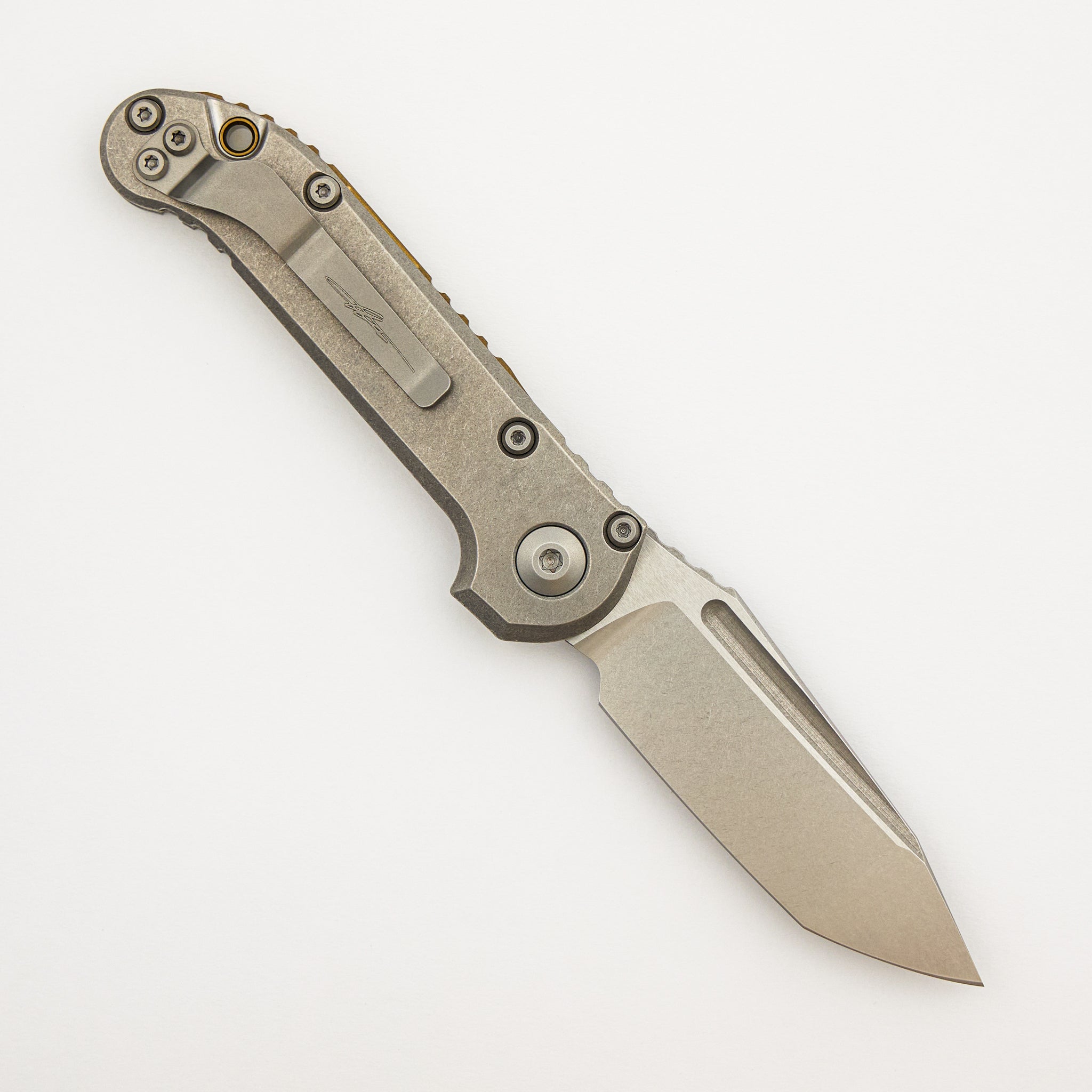 "Marfione Select" L.U.D.T. T/E Stonewash Finish Slab Side Titanium W/ Bronze Titanium Accent 1136-10MS1