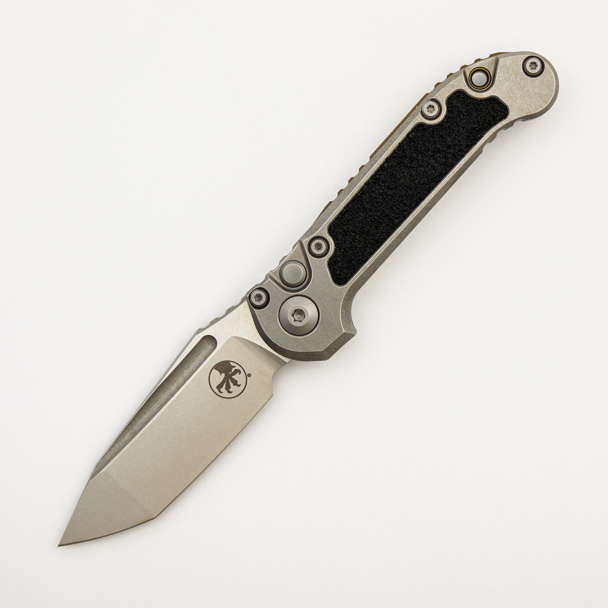 "Marfione Select" L.U.D.T. T/E Stonewash Finish Titanium W/ Textured Inlay and Bronze Titanium Accent 1136-10MS2