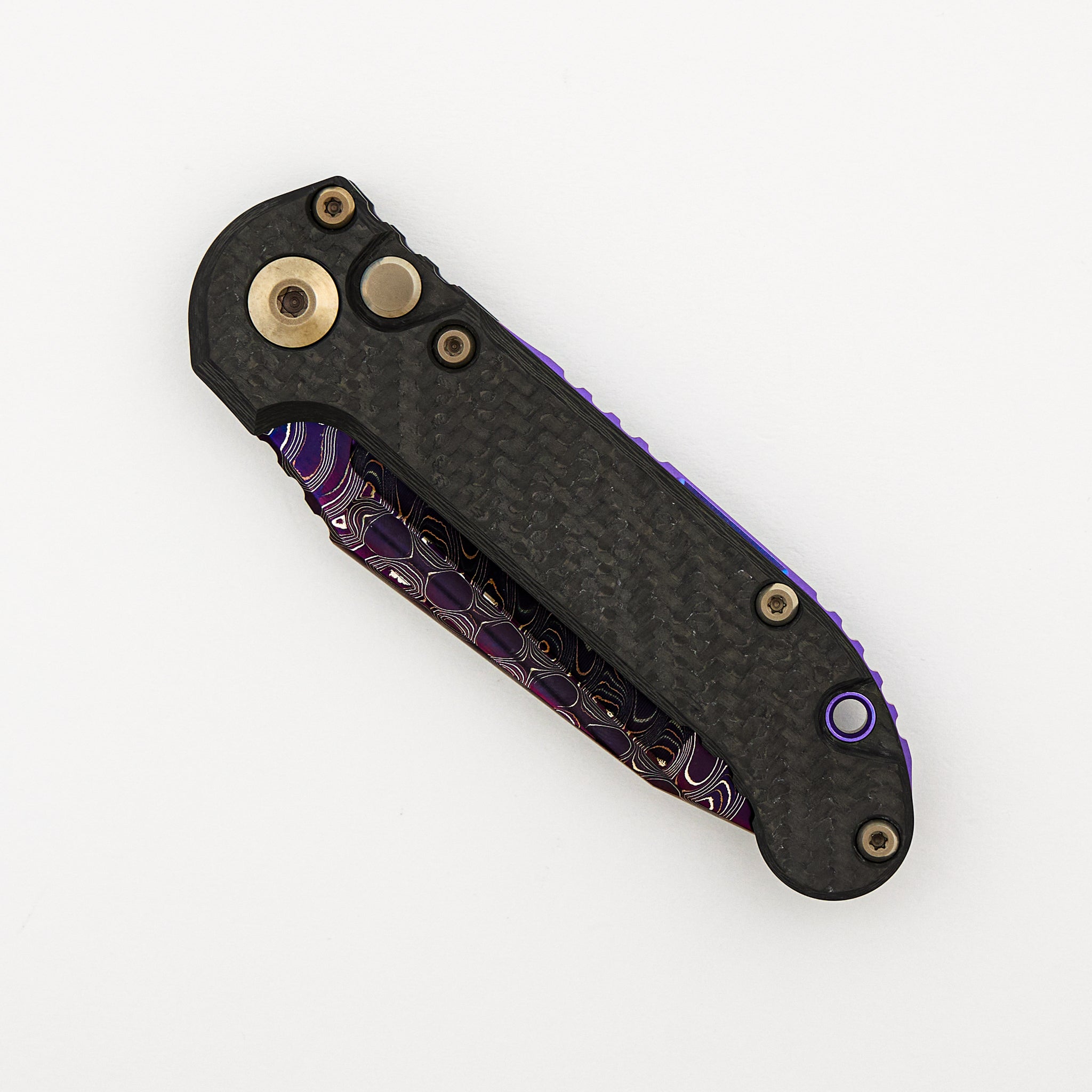 "Marfione Select" L.U.D.T. T/E Blued Baker Forge Coppermai Carbon Fiber Bronzed Hard Cut Hardware & Purple Accents 1136-16MS3