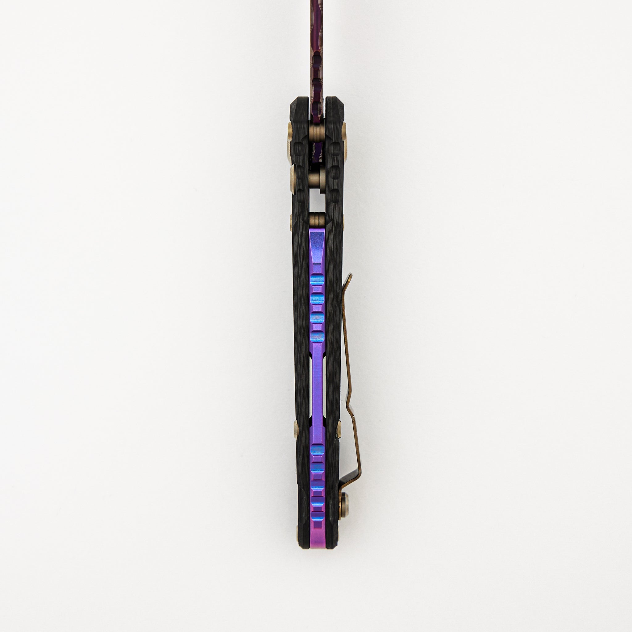 "Marfione Select" L.U.D.T. T/E Blued Baker Forge Coppermai Carbon Fiber Bronzed Hard Cut Hardware & Purple Accents 1136-16MS3