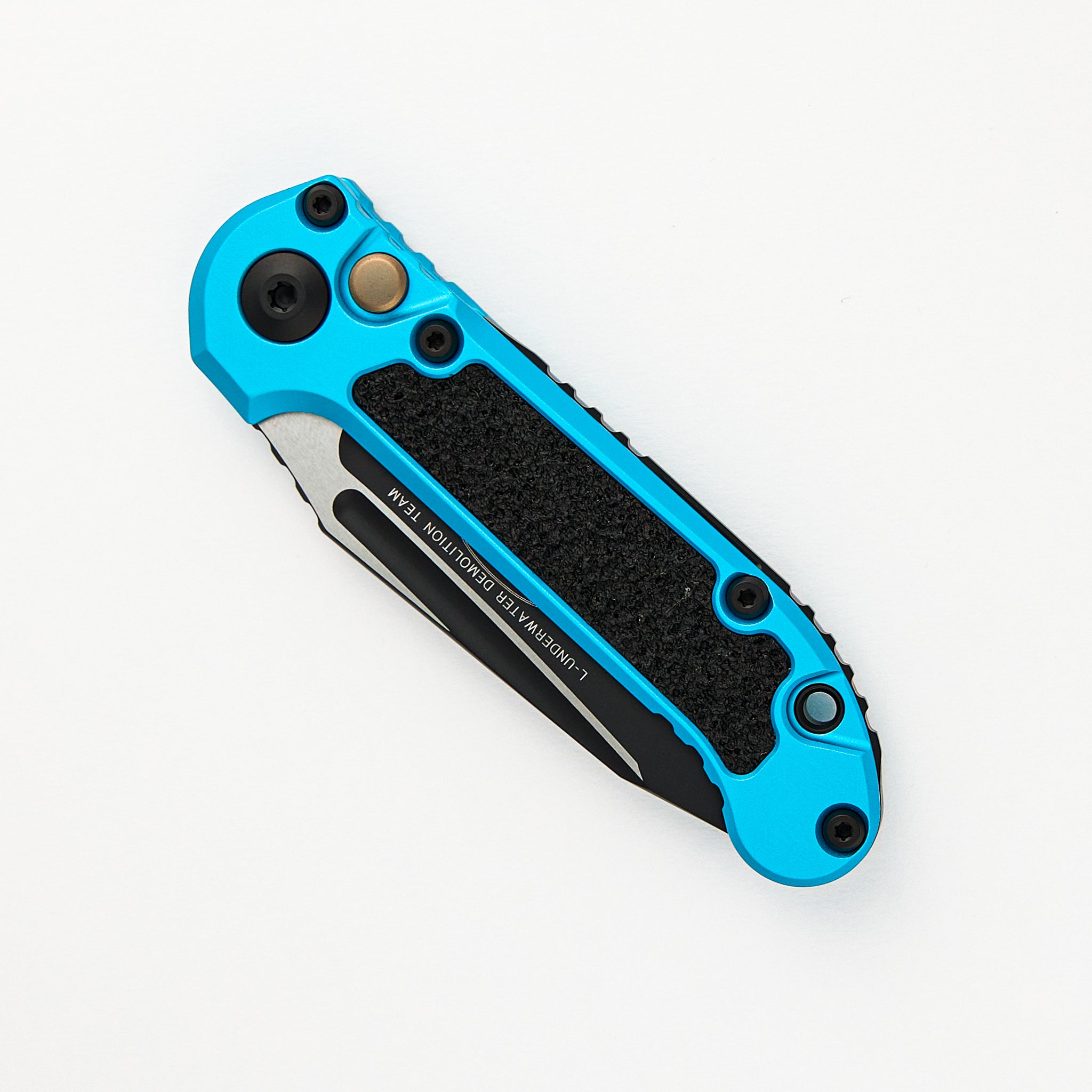 L.U.D.T. T/E Gen III Turquoise Partial Serrated 1136-2 TQ