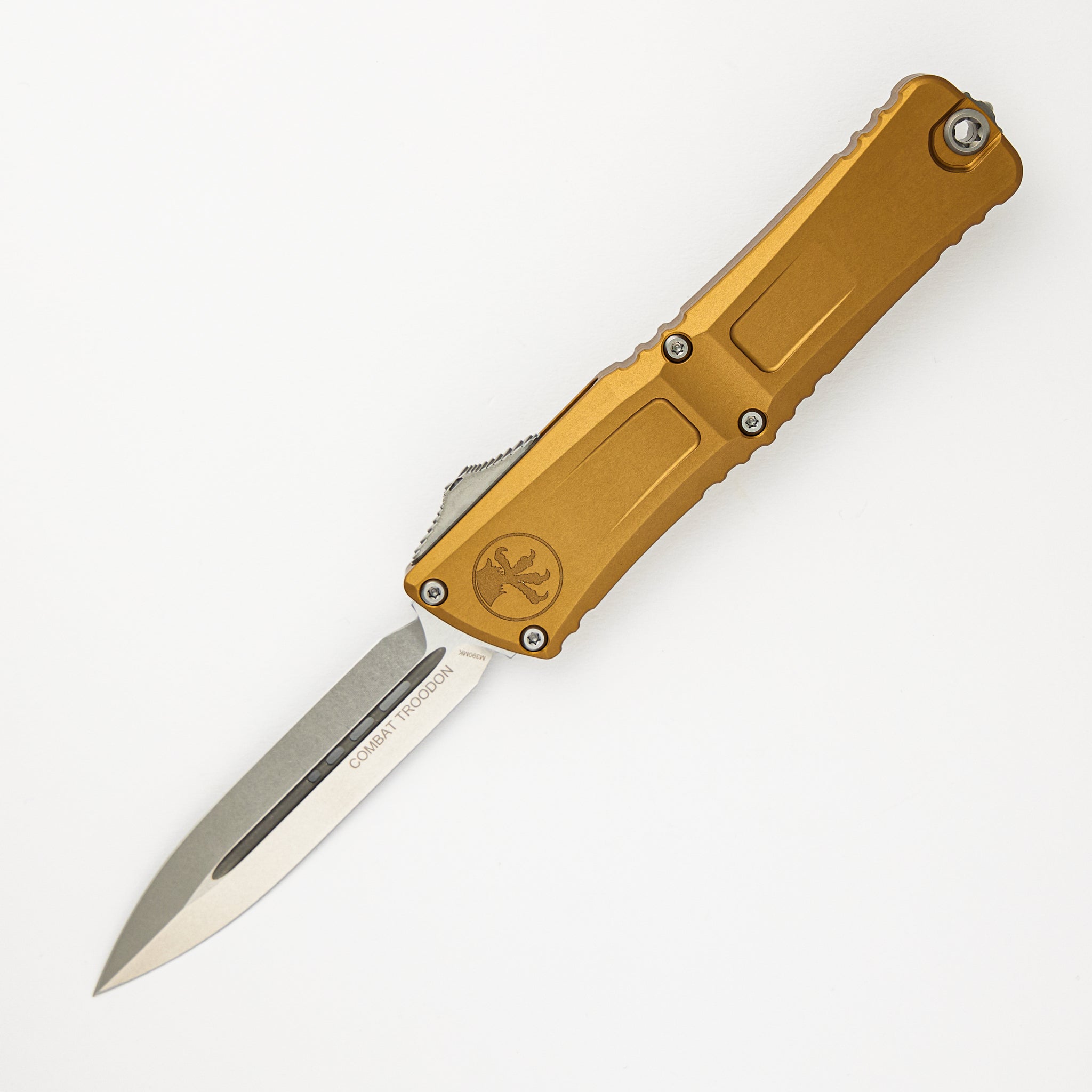 Microtech Combat Troodon D/E Gen III Tan Stonewash Standard 1142-10TA