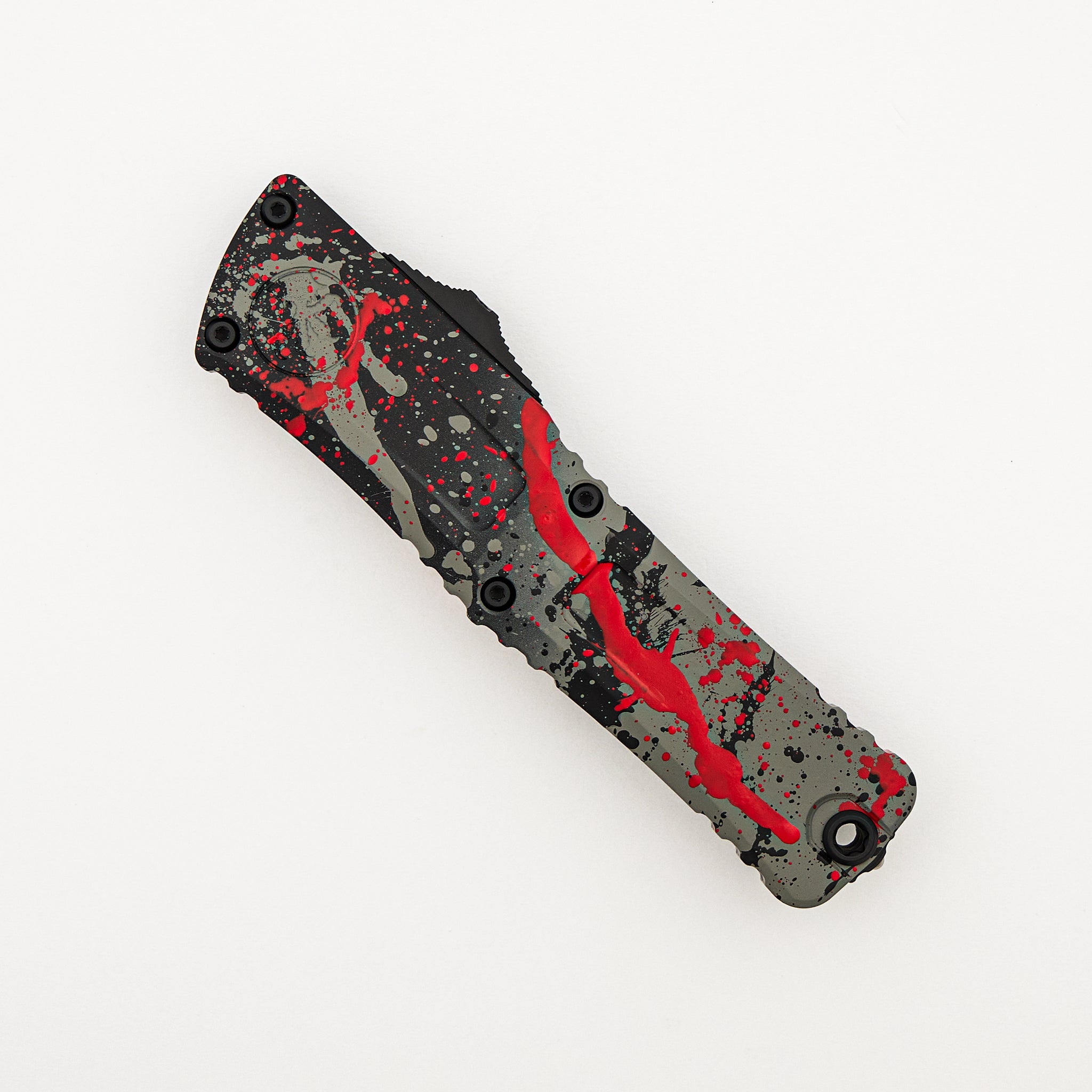 "Signature Series" Combat Troodon D/E Gen III Bull Shark Gray/Black Red Splatter Standard 1142-1 BGBK RDSPLS