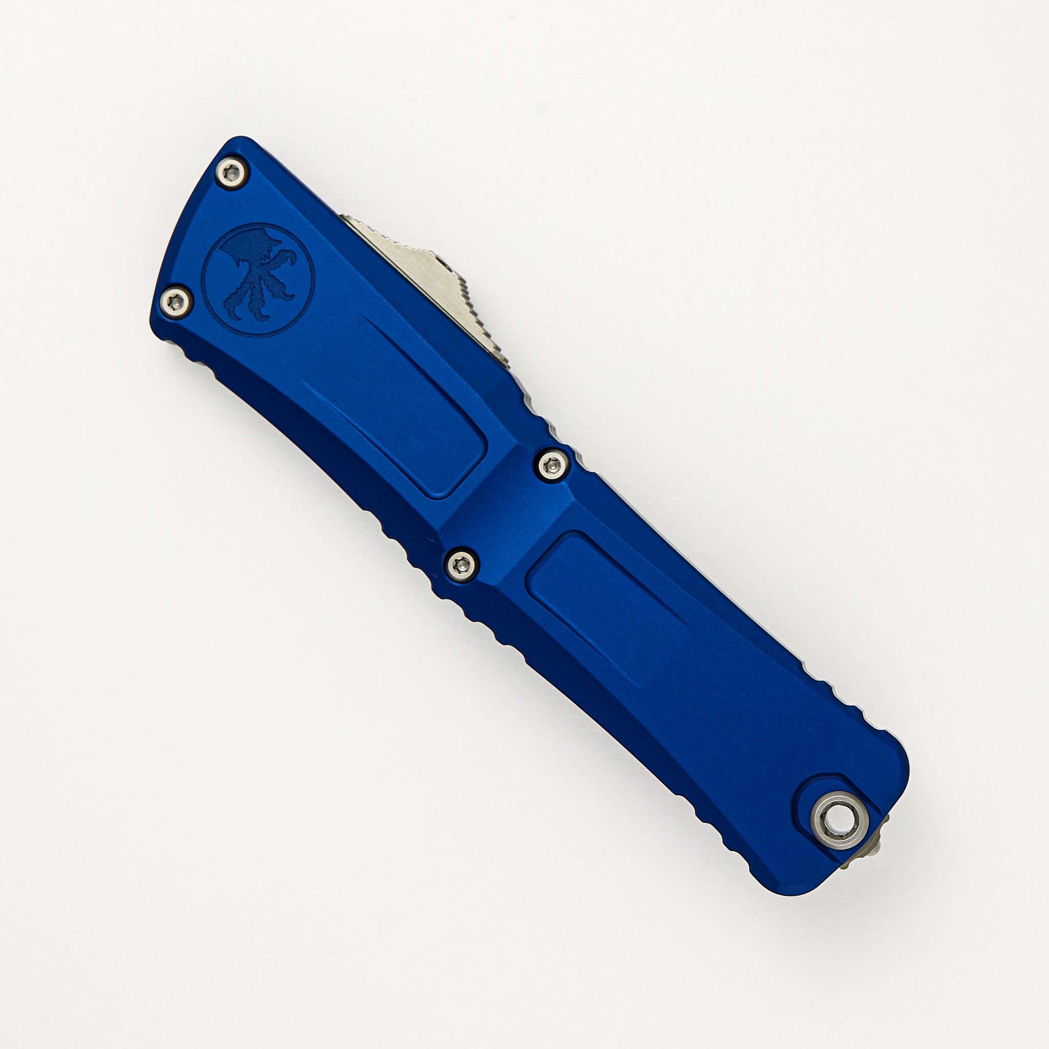 Microtech Combat Troodon T/E Gen III Navy Blue Stonewash Full Serrated 1144-12 NA