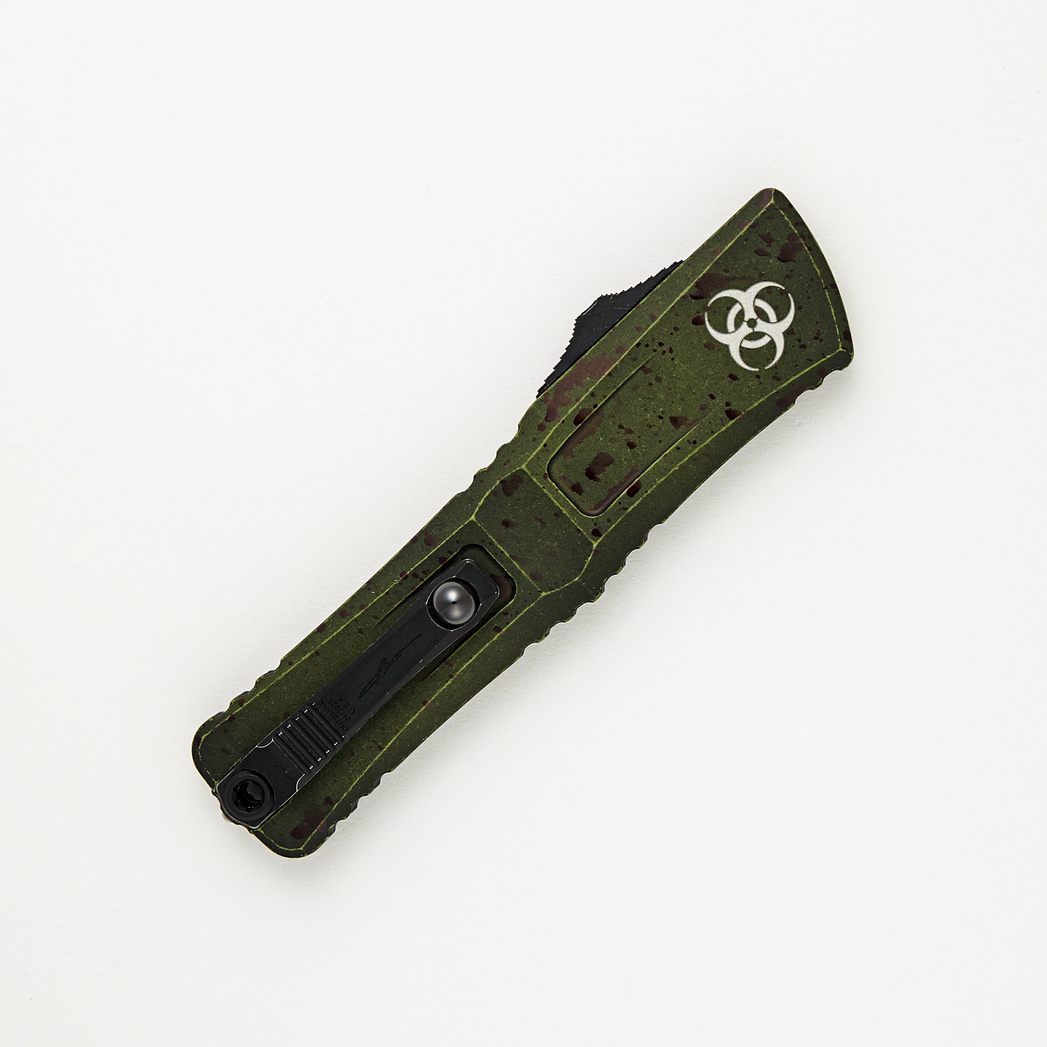 Combat Troodon T/E Gen III Outbreak Signature Series Deep Engraved Full Serrated 1144-3 OBDS