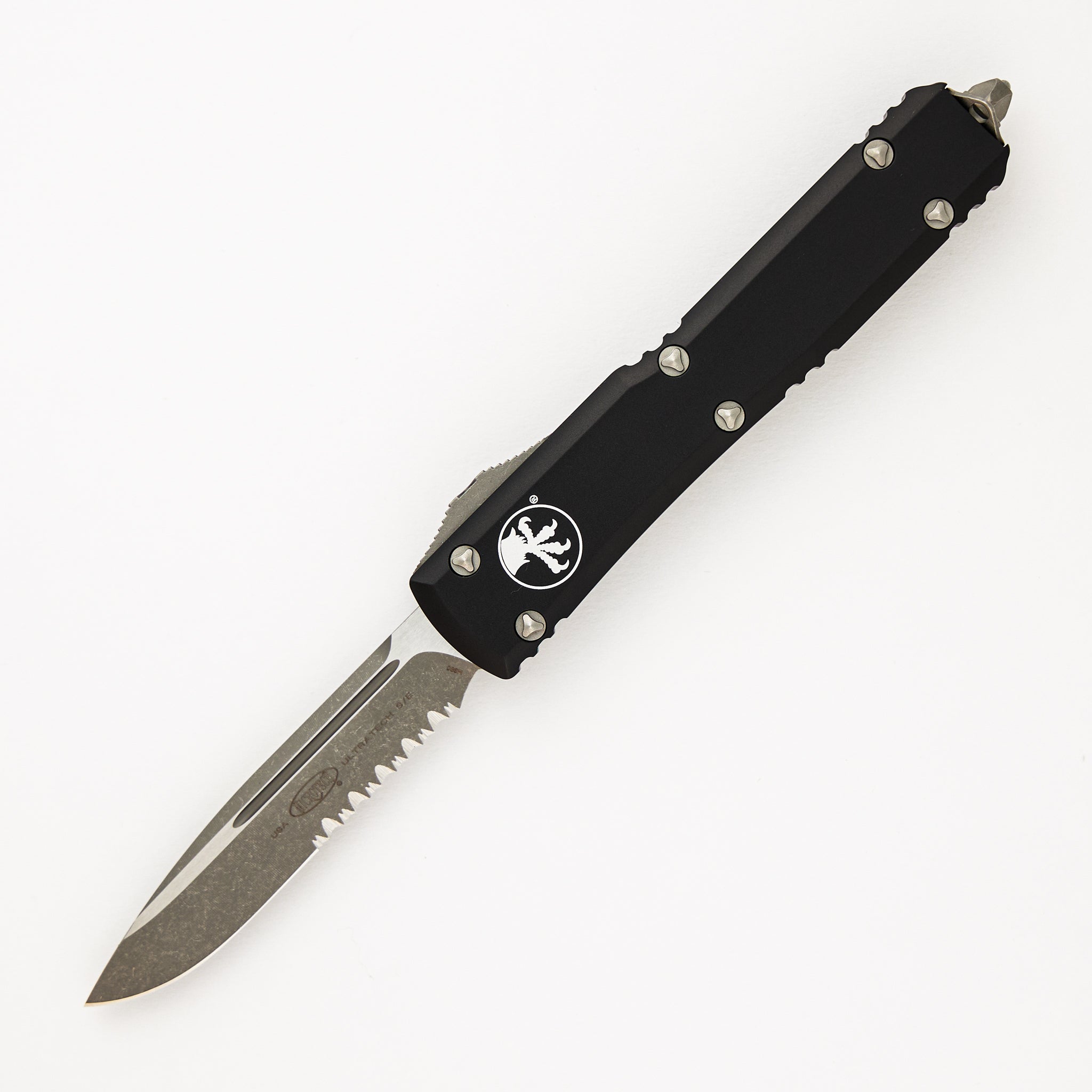 Microtech Ultratech S/E Apocalyptic Partial Serrated 121-11 AP