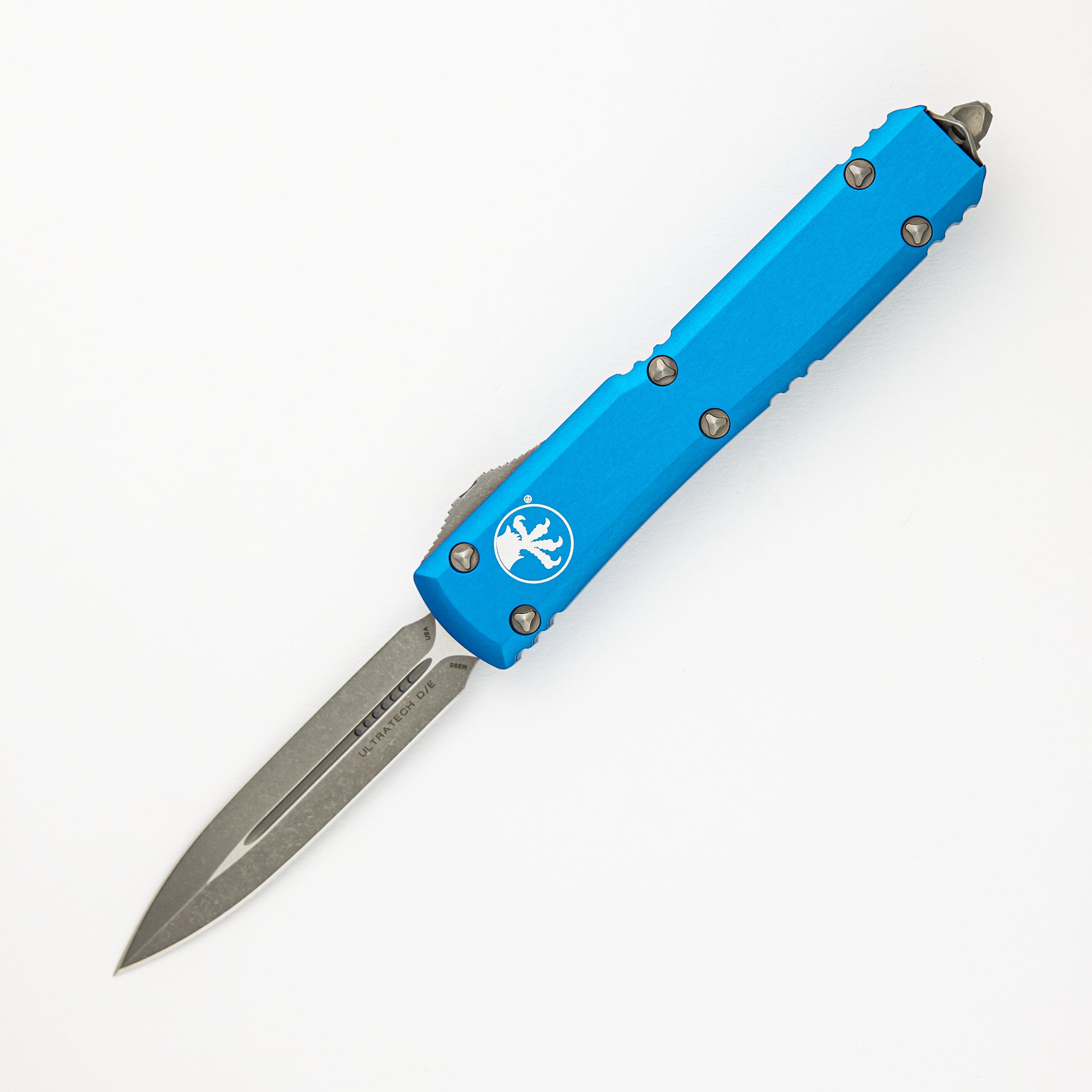 MICROTECH ULTRATECH D/E – BLUE – APOCALYPTIC M390 BLADE Standard 122-10APBL