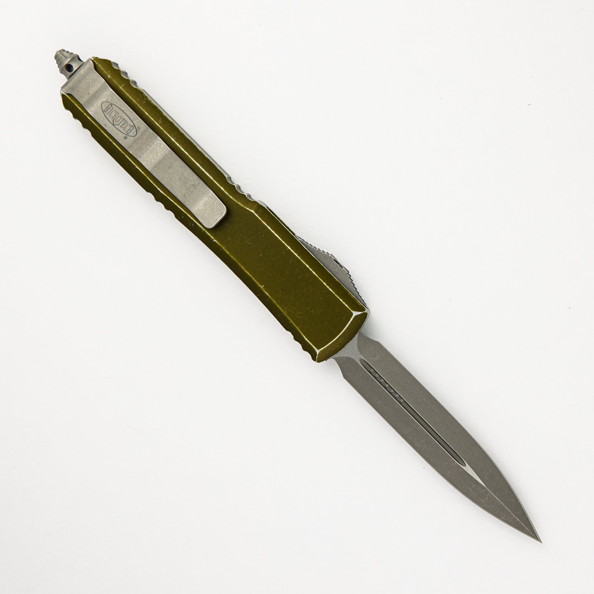 Ultratech D/E Disressed OD Green Apocalyptic Standard 122-10 DOD