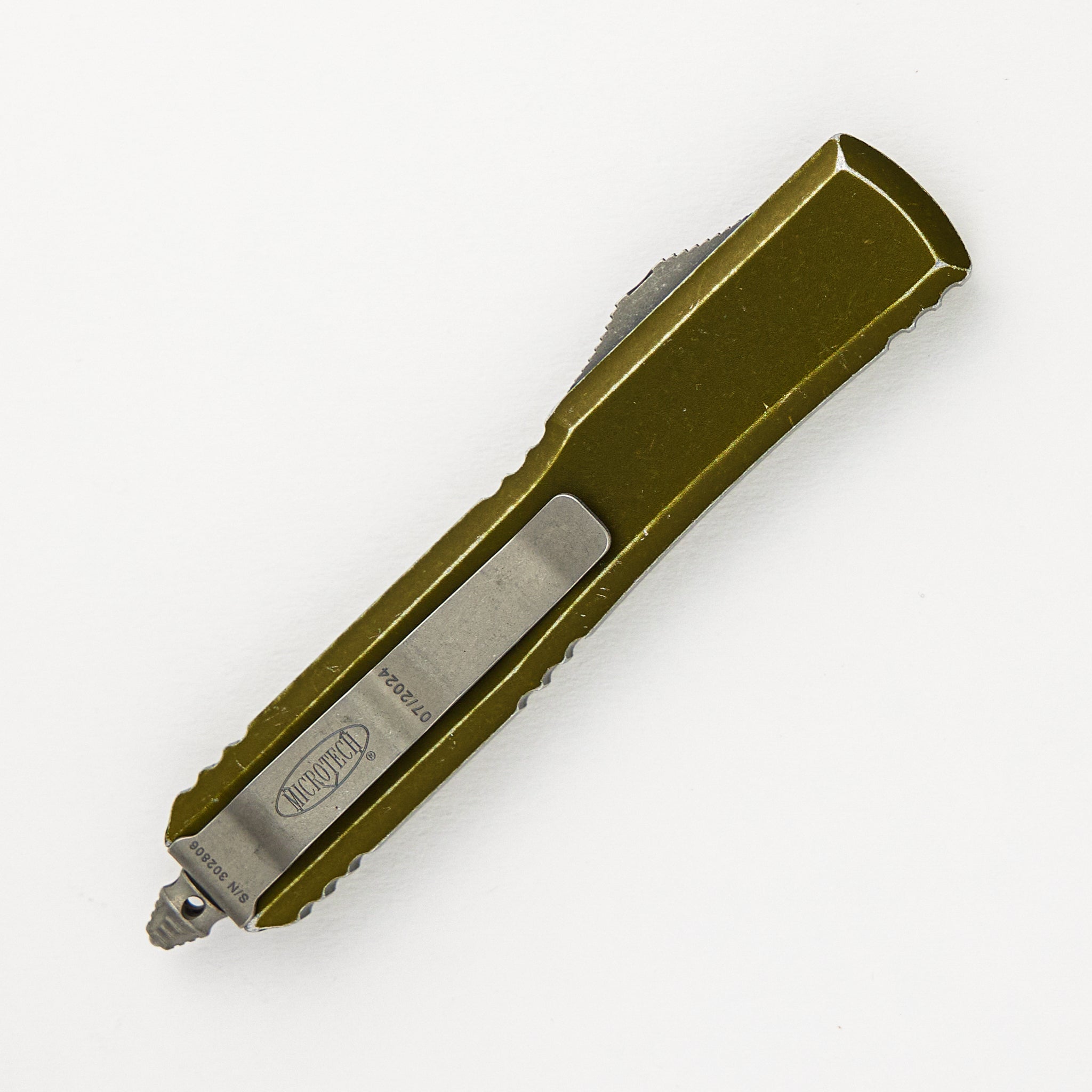Ultratech D/E Disressed OD Green Apocalyptic Standard 122-10 DOD
