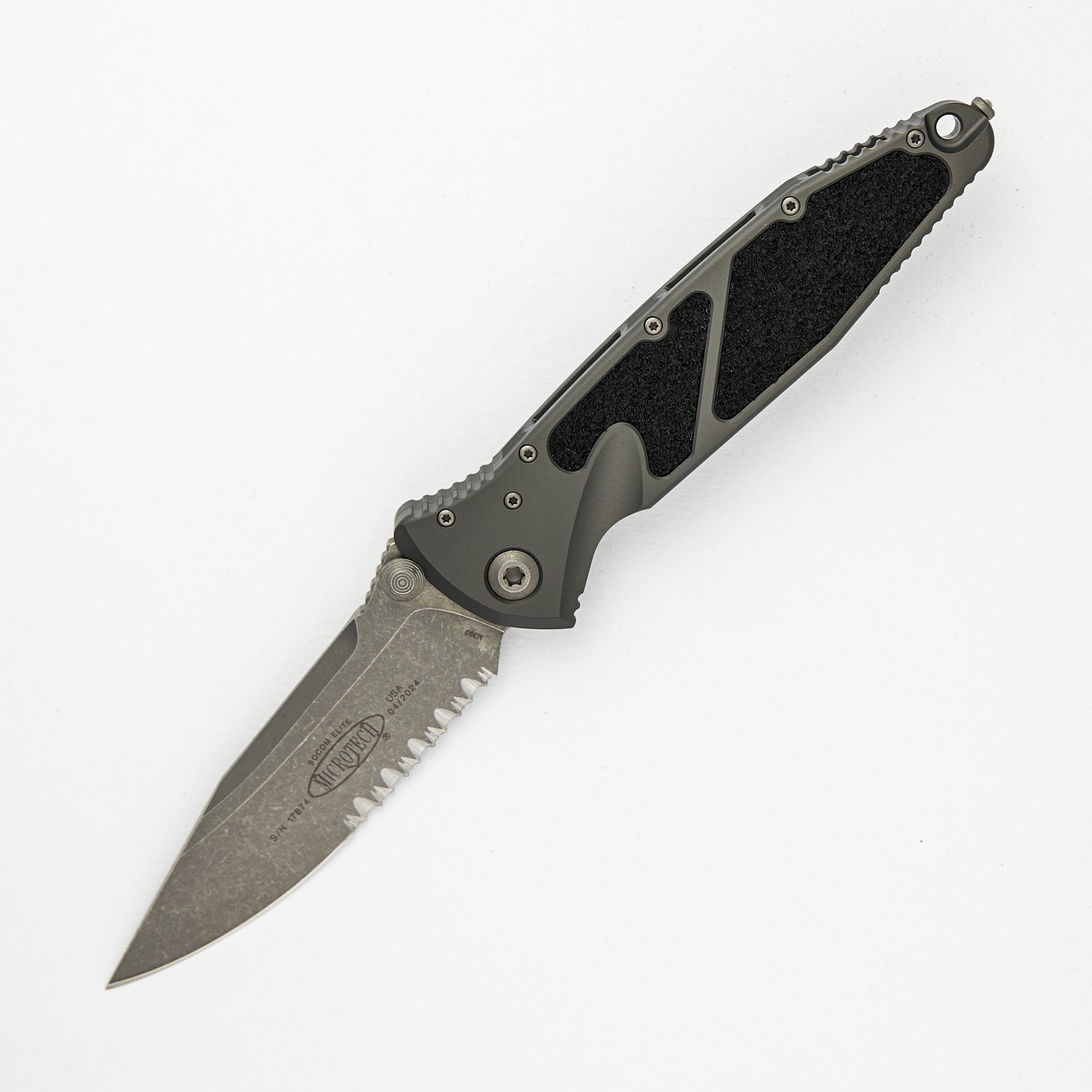 Socom Elite S/E Natural Clear Apocalyptic Partial Serrated Standard 160-11APNC