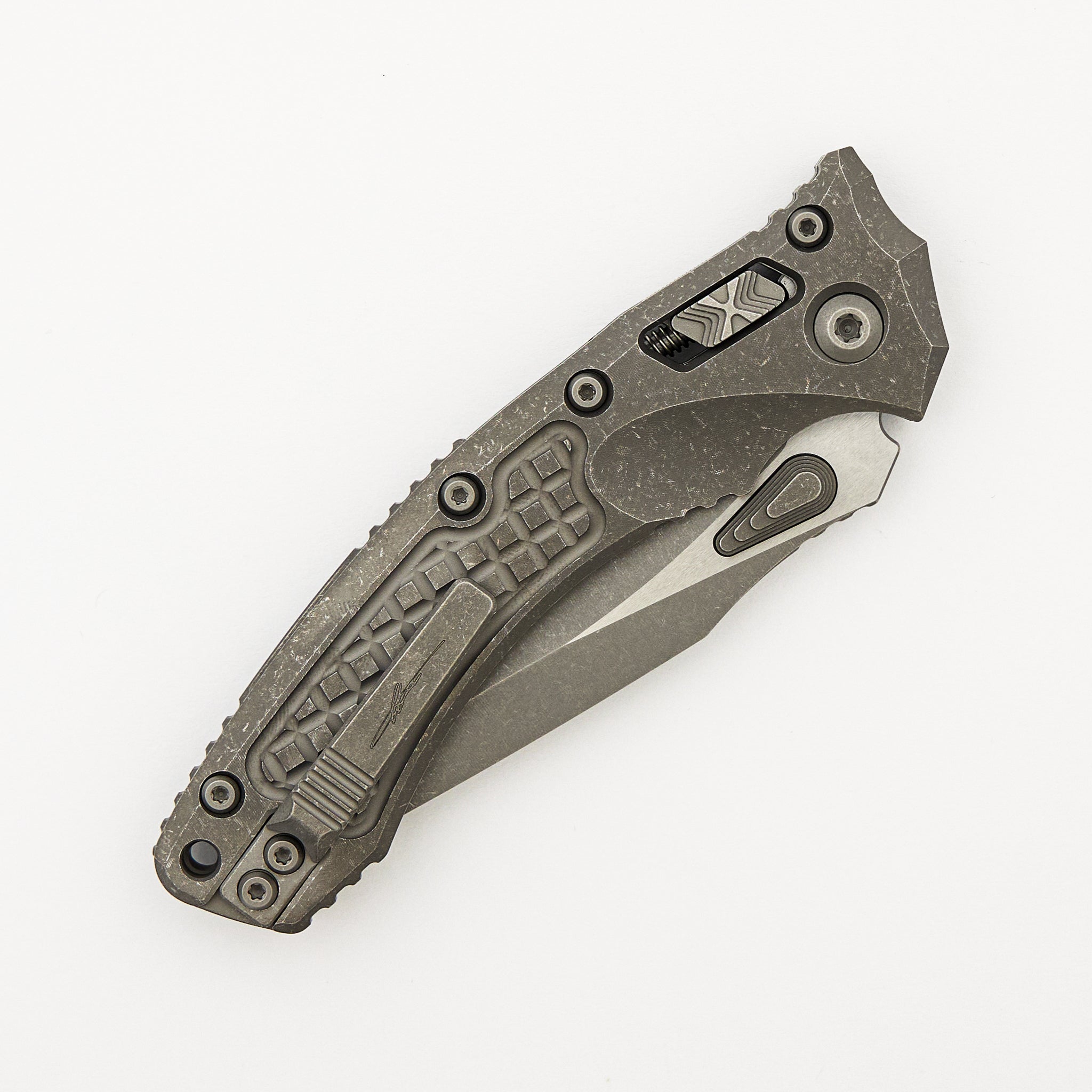 "Marfione Select" Amphibian - RAM-LOK Apocalyptic Finish Frag Pattern Titanium 137RL-10APFRMS1