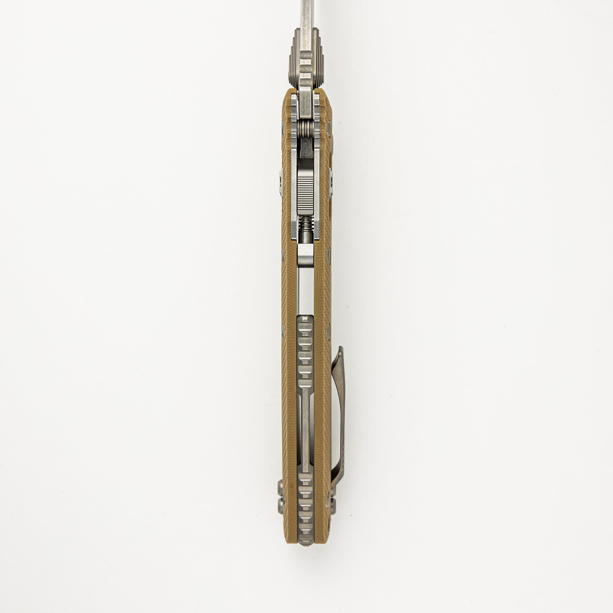 Amphibian - RAM-LOK S/E Fluted G10 Tan Stonewash Standard 137RL-10 FLGTTA