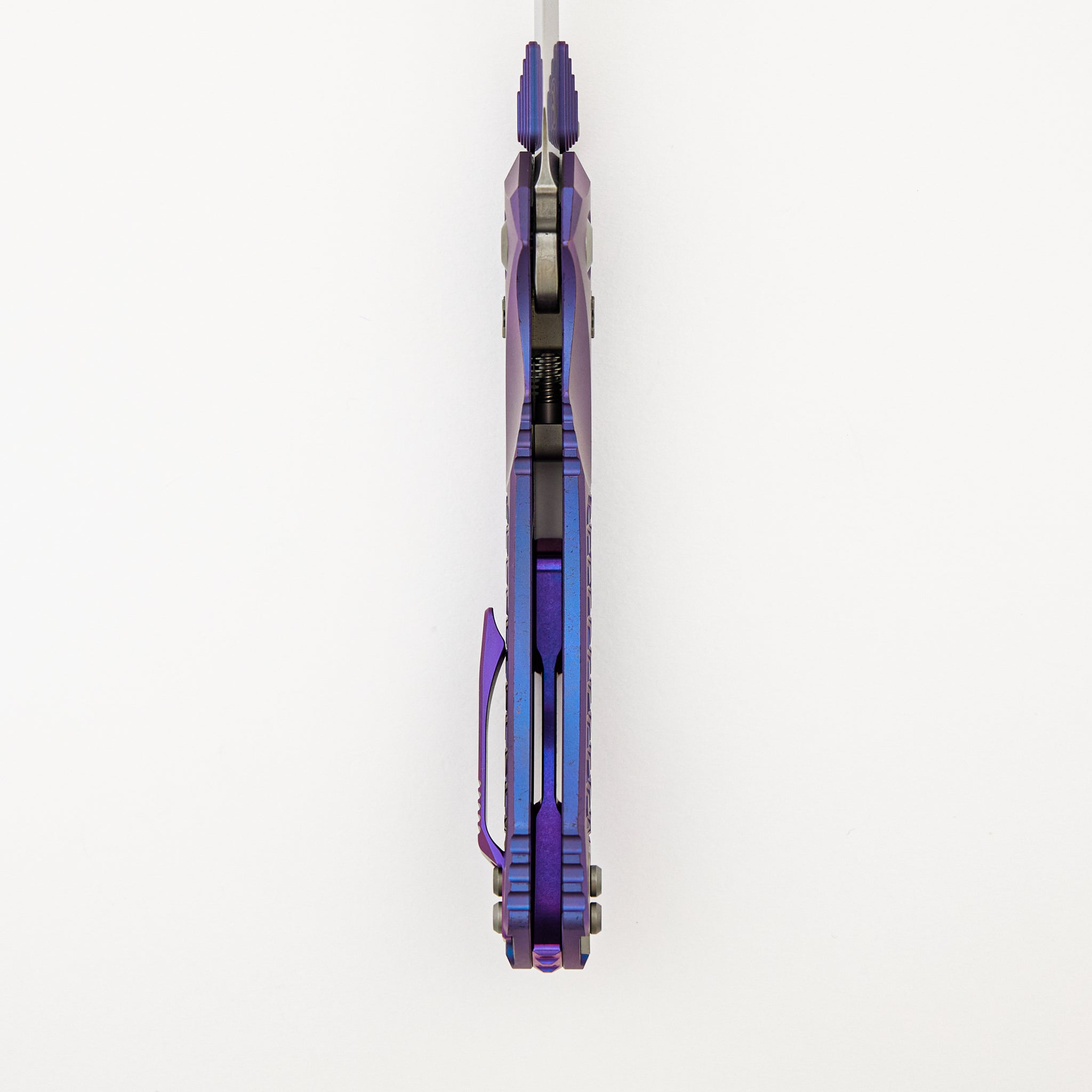 "Marfione Select" Amphibian - RAM-LOK Stonewash Finish Purple Haze Anodized Frag Pattern Titanium w/ Purple Titanium Accent 137RL-10FRMS5