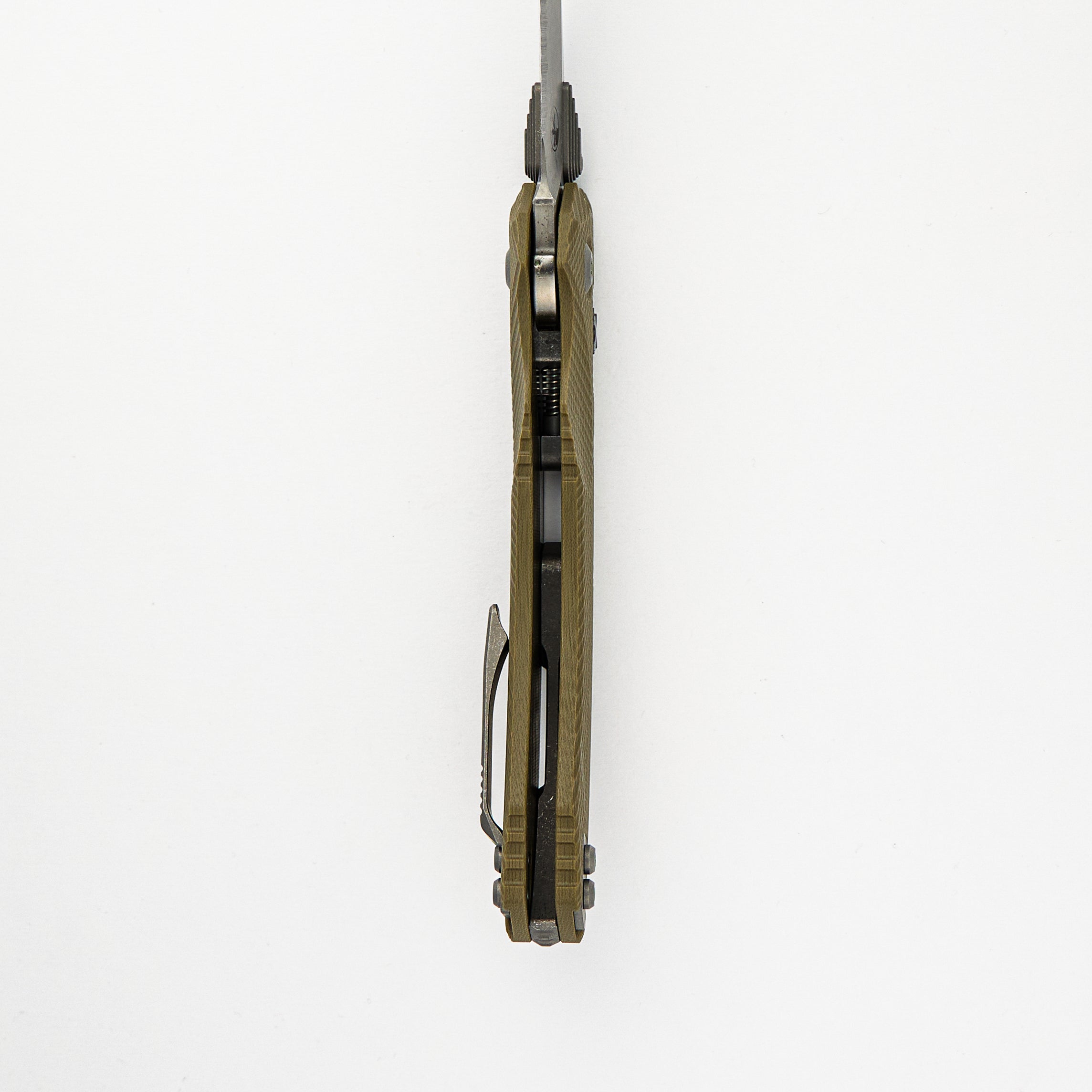 Amphibian - RAM-LOK S/E Apocalyptic Partial Serrated Fluted OD Green G10 137RL-11APFLGTOD