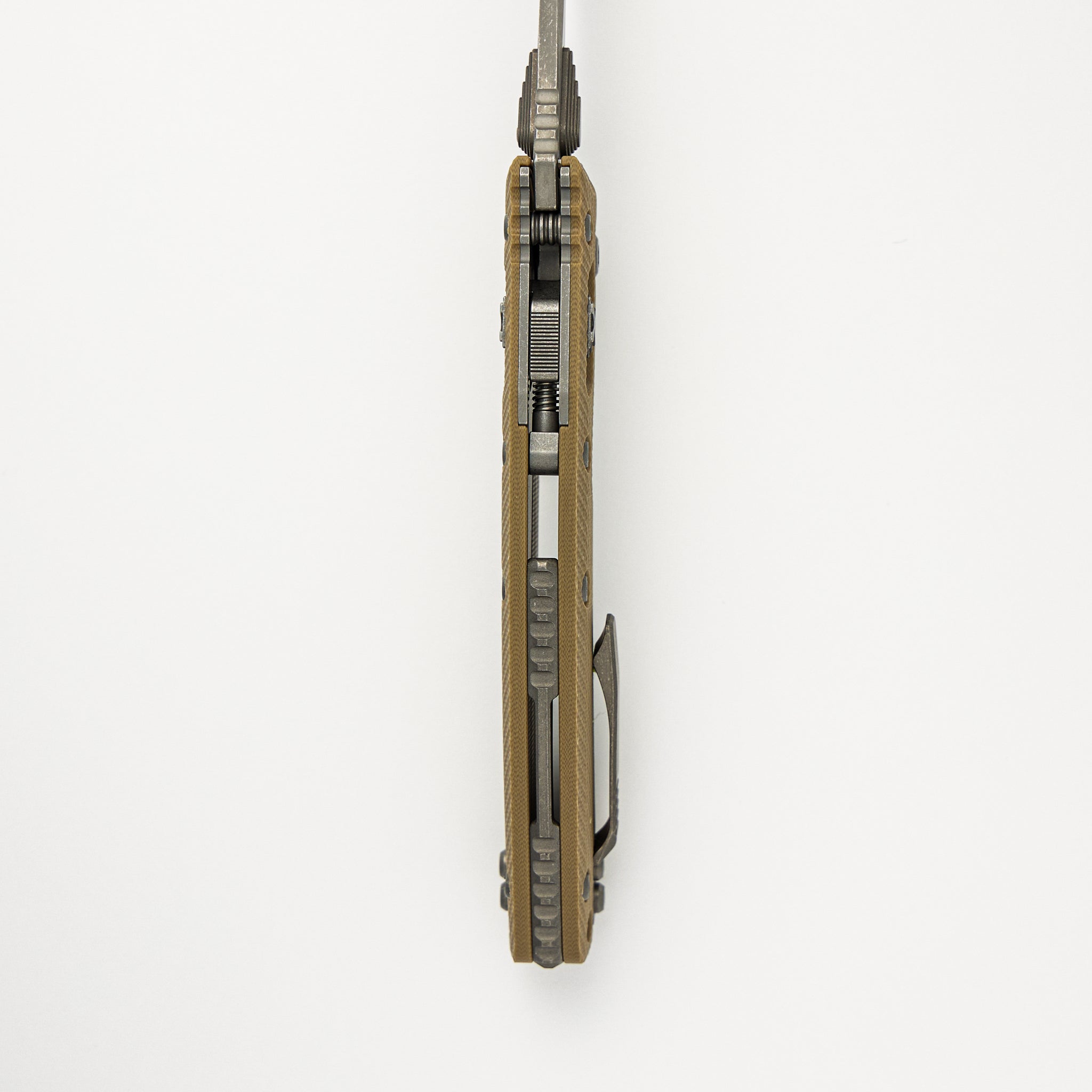 Amphibian - RAM-LOK S/E Fluted G-10 Tan Apocalyptic Parial Serrated 137RL-11 APFLGTTA