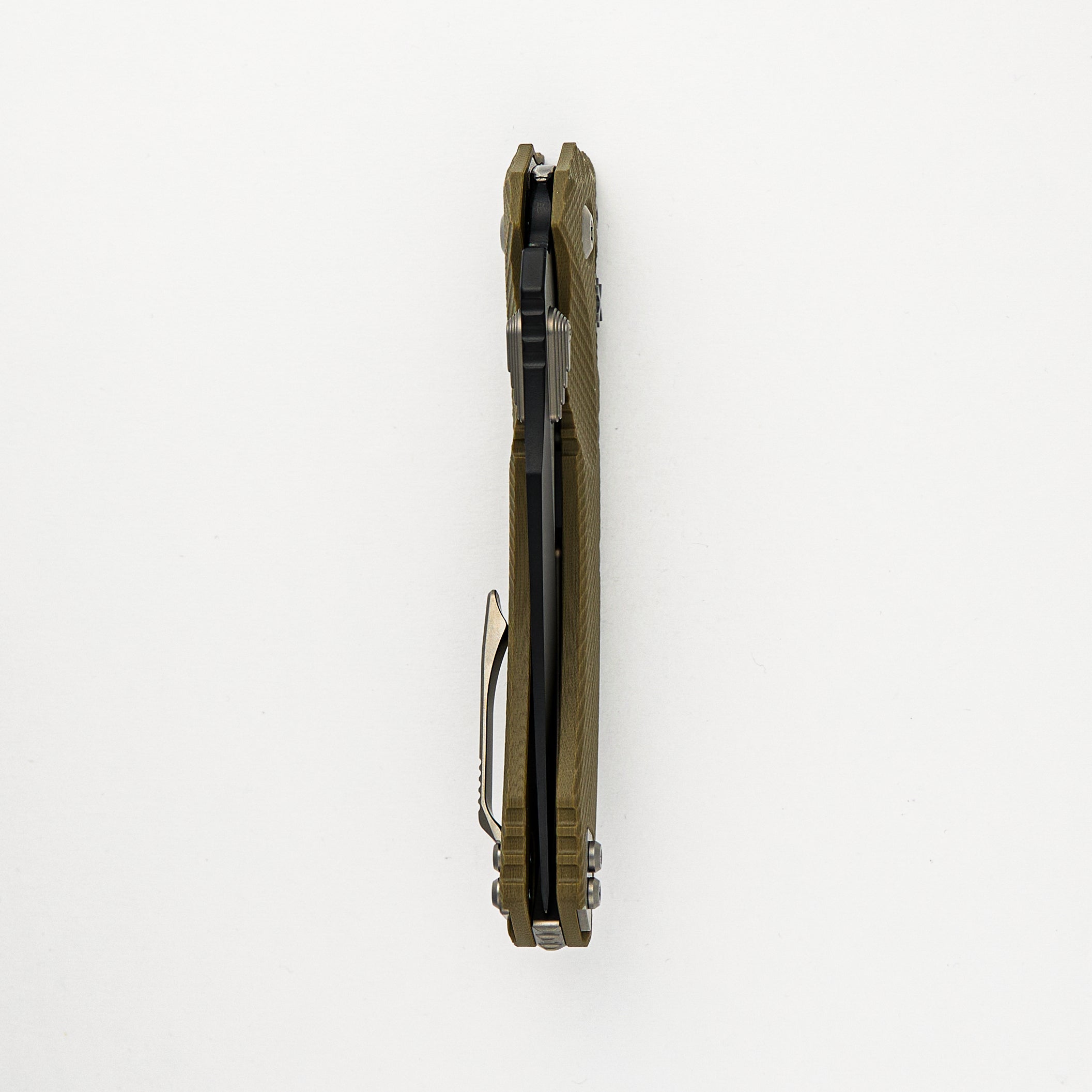 Amphibian - RAM-LOK S/E Black Fluted OD Green G10 137RL-1FLGTOD