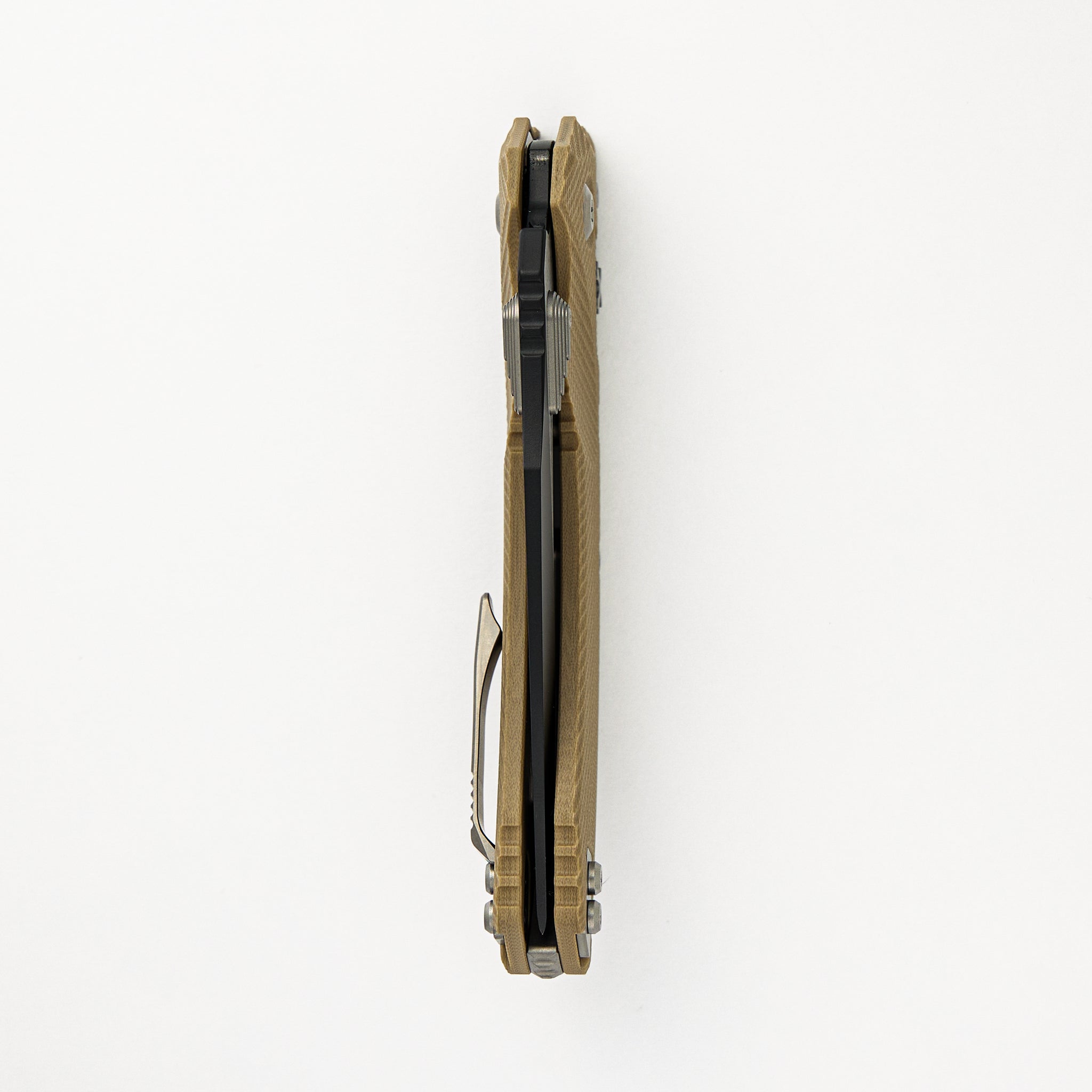 Amphibian - RAM-LOK S/E Black Fluted Tan G10 137RL-1FLGTTA