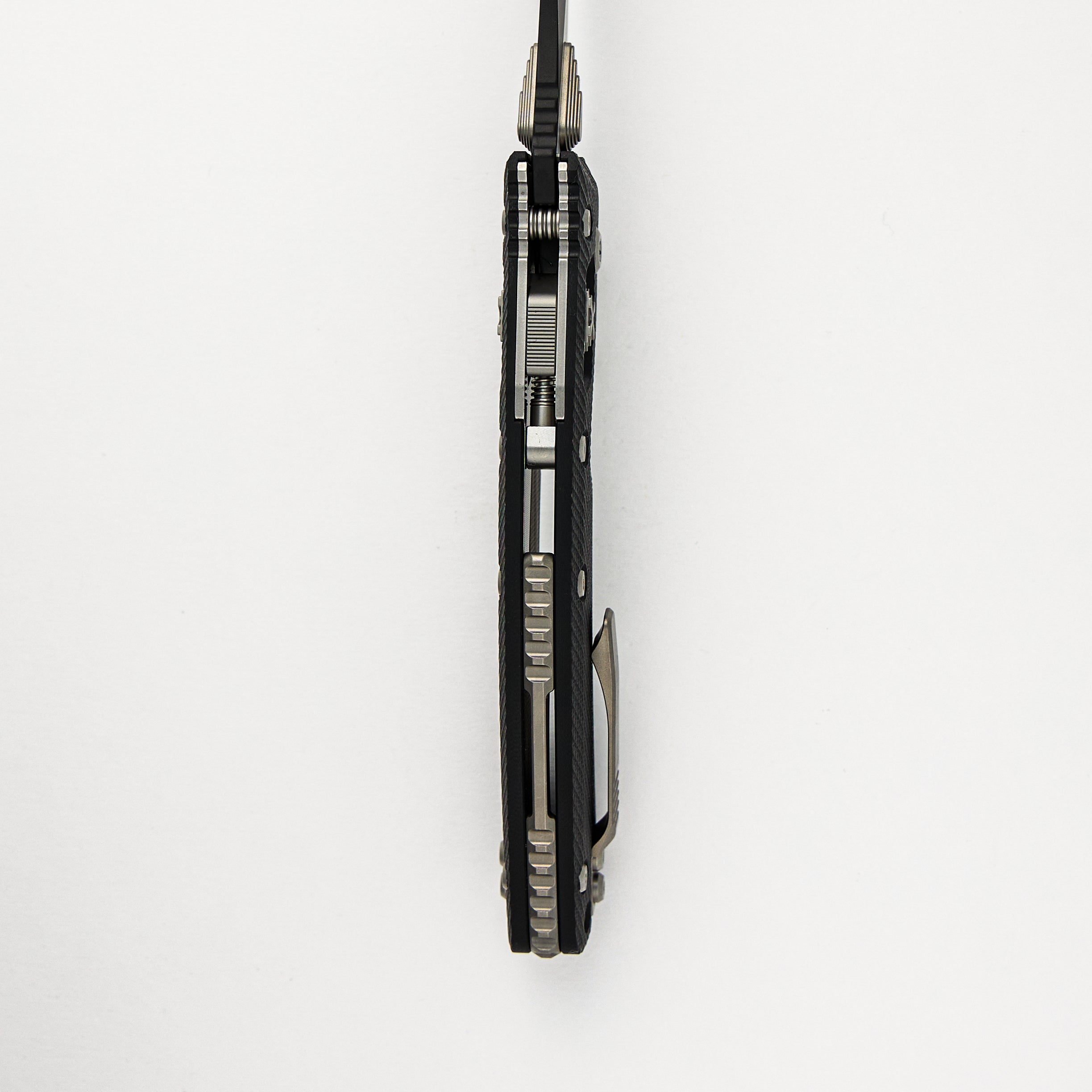 Amphibian - RAM-LOK S/E Black Partial Serrated Fluted Black G10 137RL-2FLGTBK