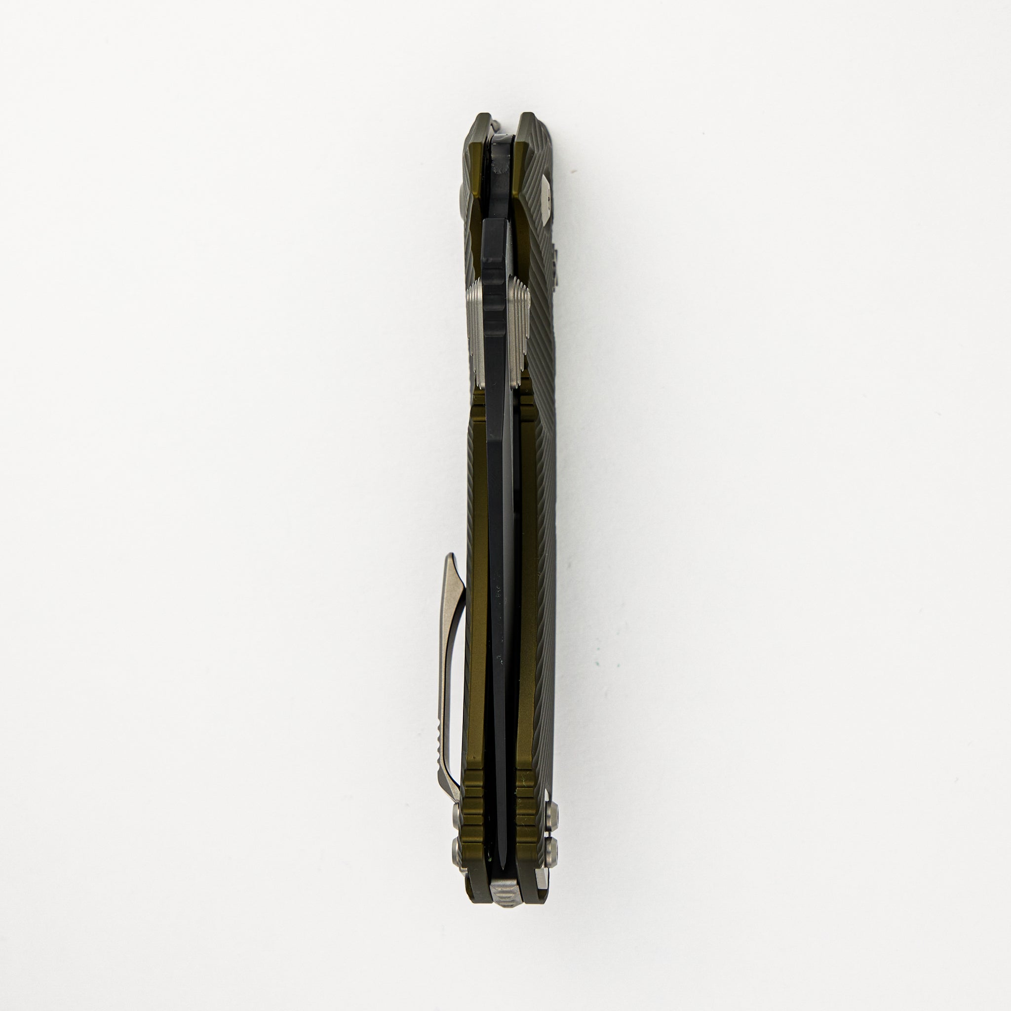 Amphibian - RAM-LOK S/E Black Partial Serrated Fluted OD Green Aluminum 137RL-2FLOD