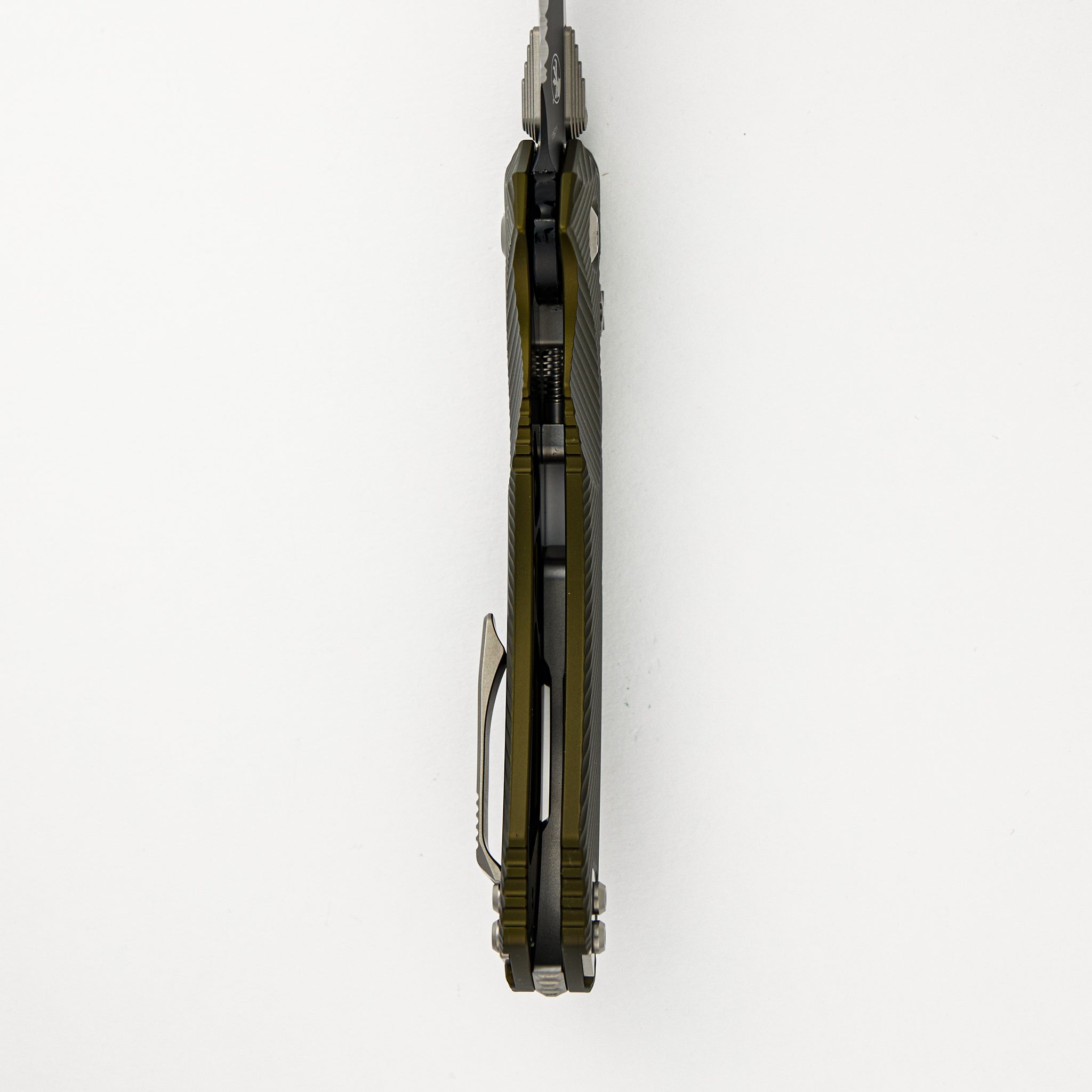 Amphibian - RAM-LOK S/E Black Partial Serrated Fluted OD Green Aluminum 137RL-2FLOD