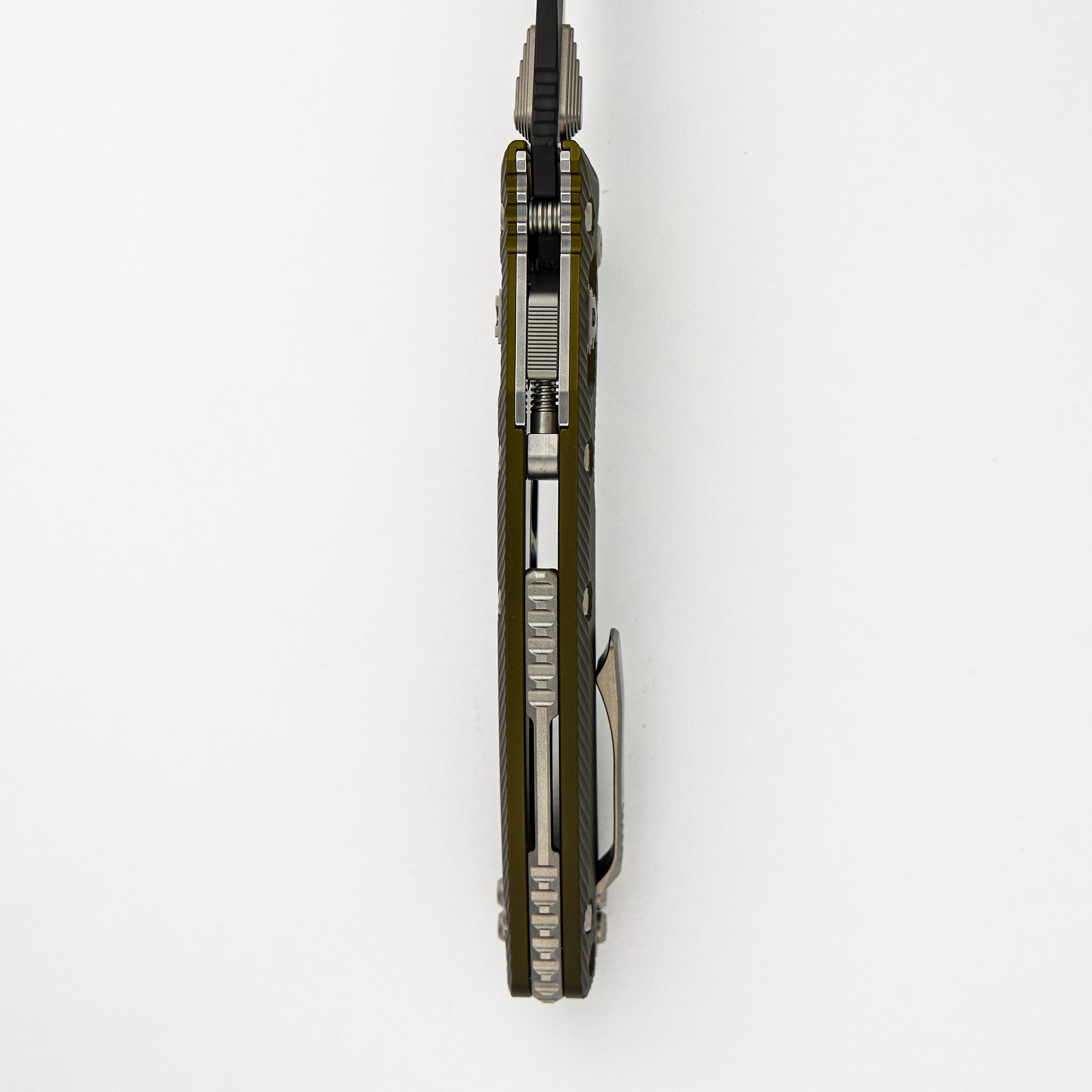 Amphibian - RAM-LOK S/E Black Partial Serrated Fluted OD Green Aluminum 137RL-2FLOD