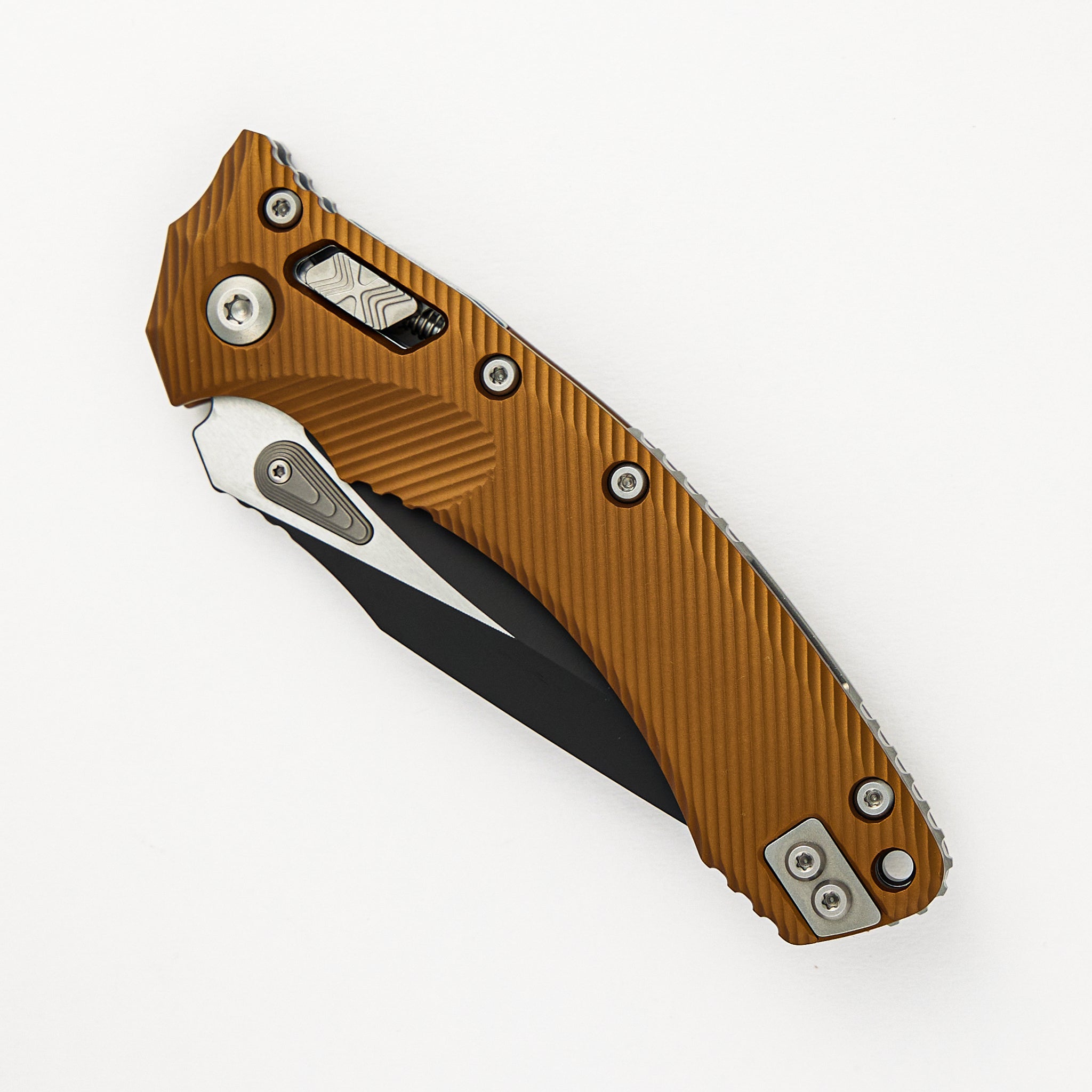 Amphibian - RAM-LOK S/E Fluted Tan Partial Serrated 137RL-2 FLTA