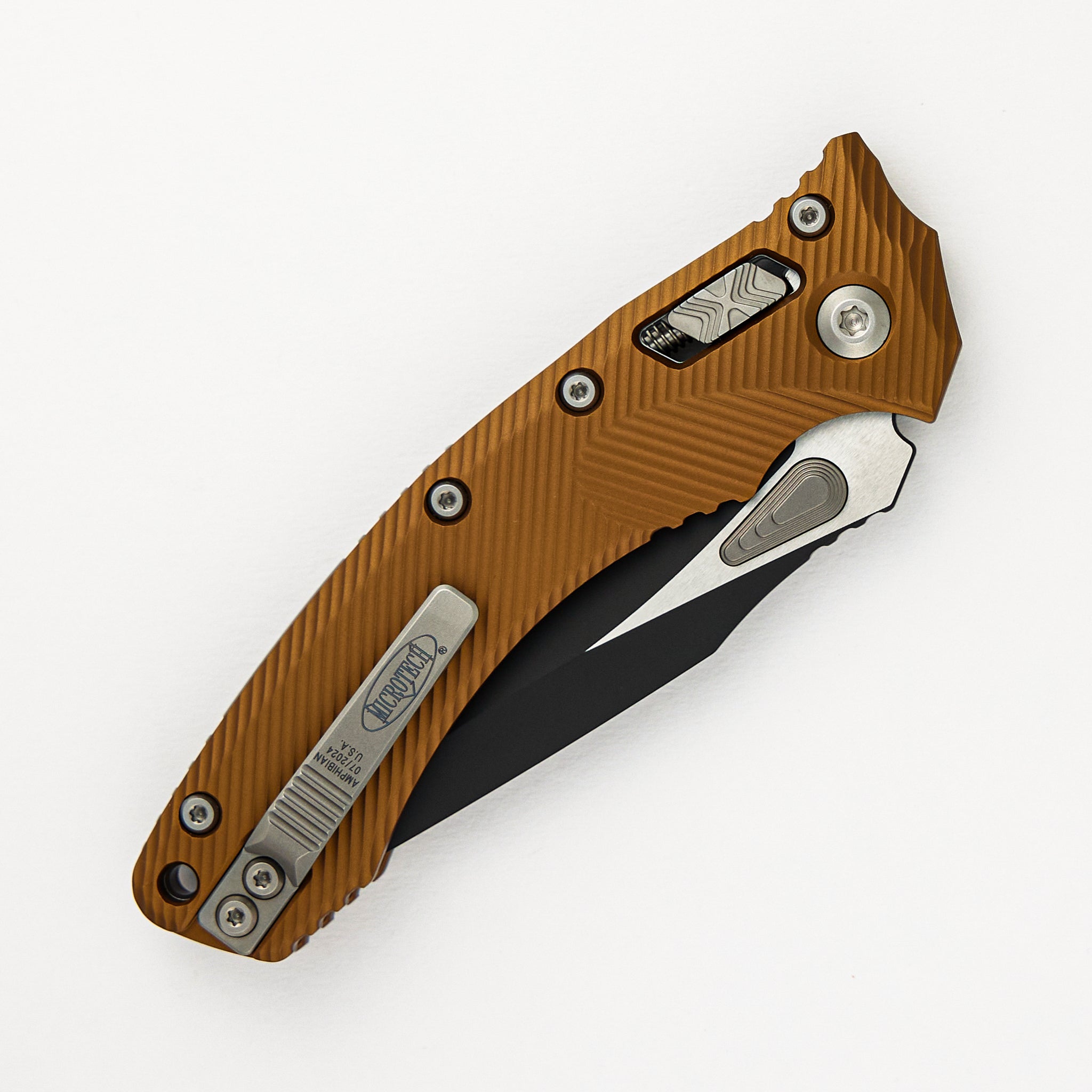 Amphibian - RAM-LOK S/E Fluted Tan Partial Serrated 137RL-2 FLTA