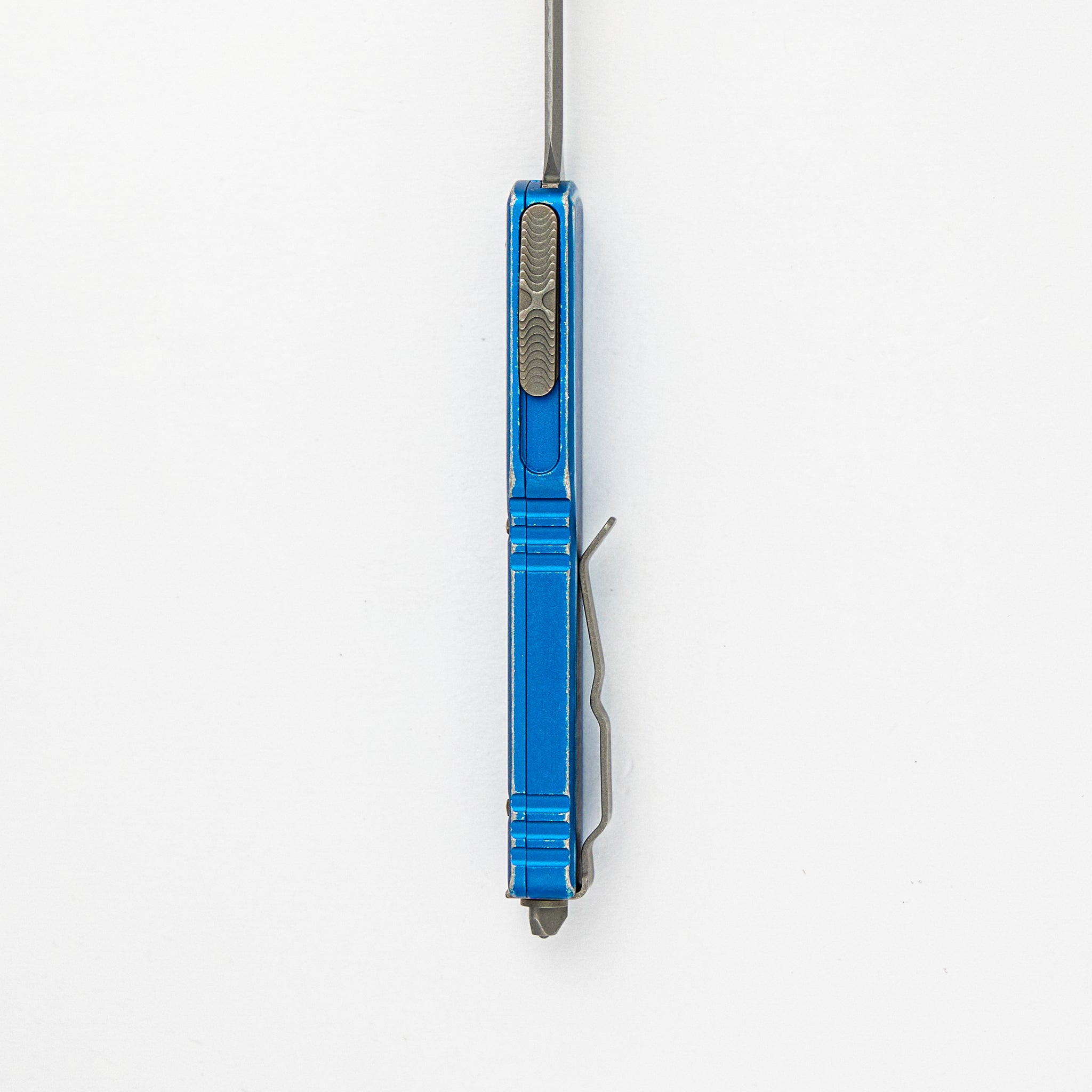 UTX-70 D/E Distressed Blue Apocalyptic Double Full Serrated 147-D12 DBL