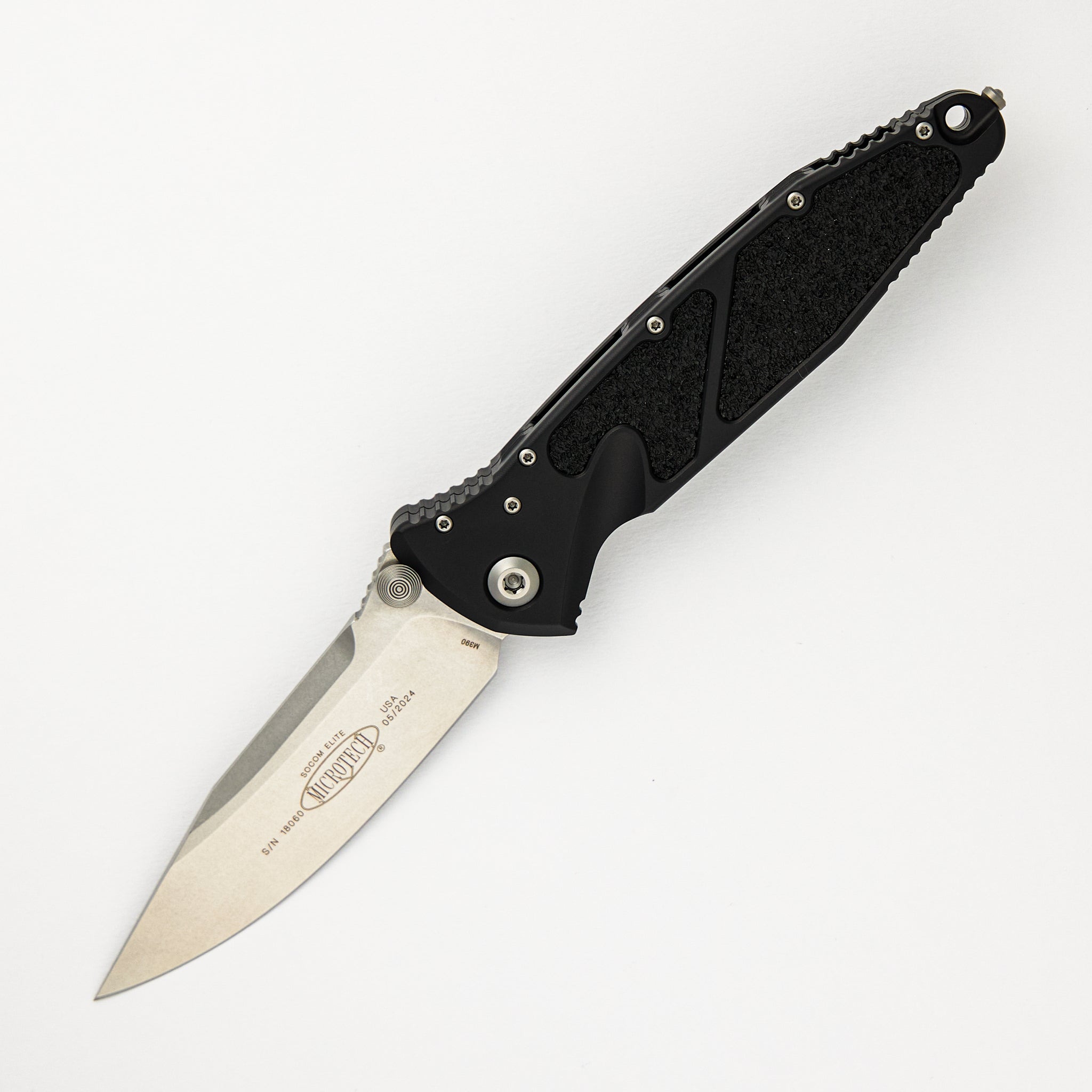 Microtech Socom Elite S/E Stonewash Standard 160-10