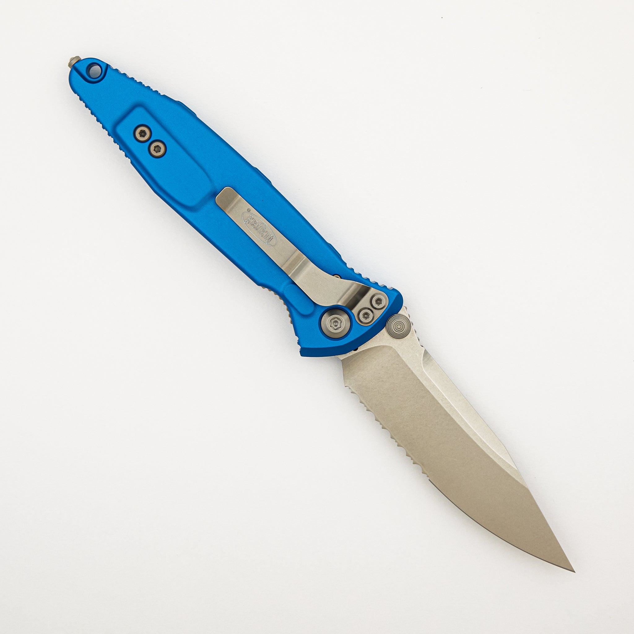 Socom Elite S/E Blue Stonewash Partial Serrated 160-11 BL