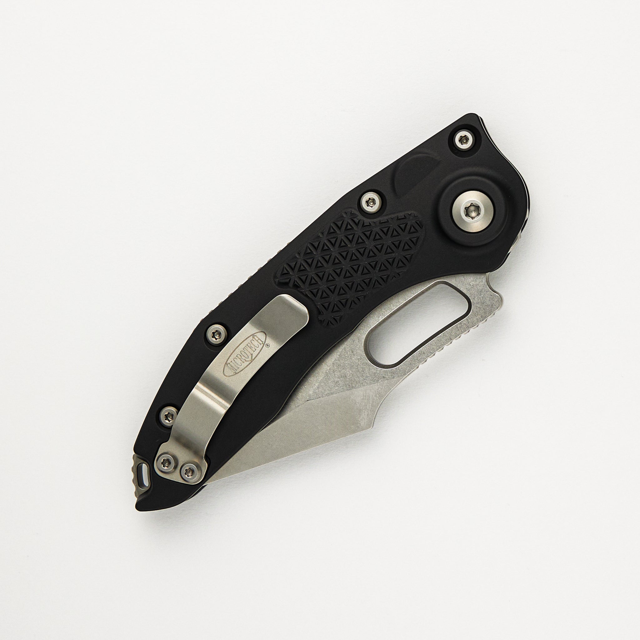 Stitch - A S/E Stonewash Full Serrated 169-12 (Borka Blades Design)