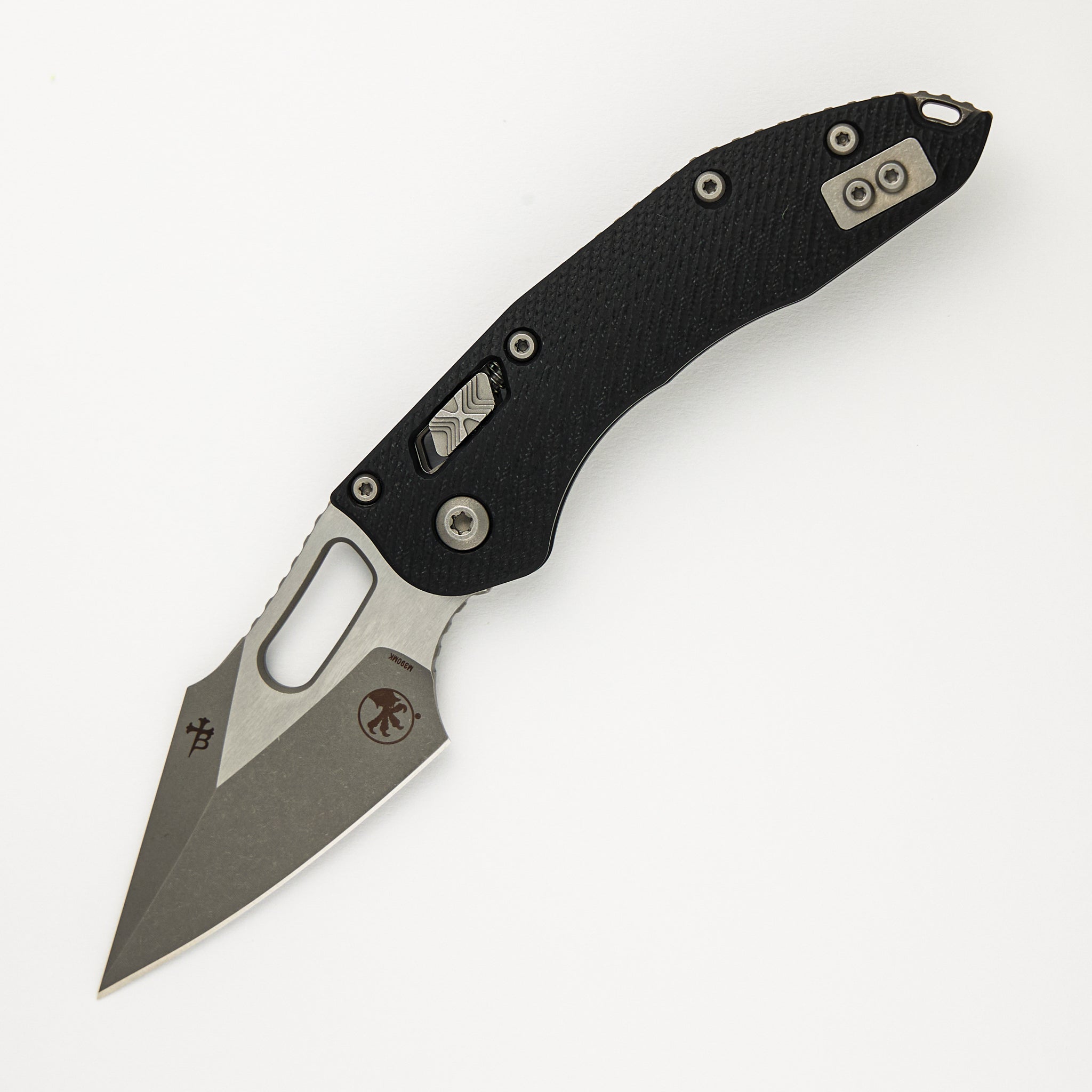 Stitch - RAM-LOK S/E Fluted G-10 Black Apocalyptic Standard 169RL-10 APFLGTBK (Borka Blades Design)