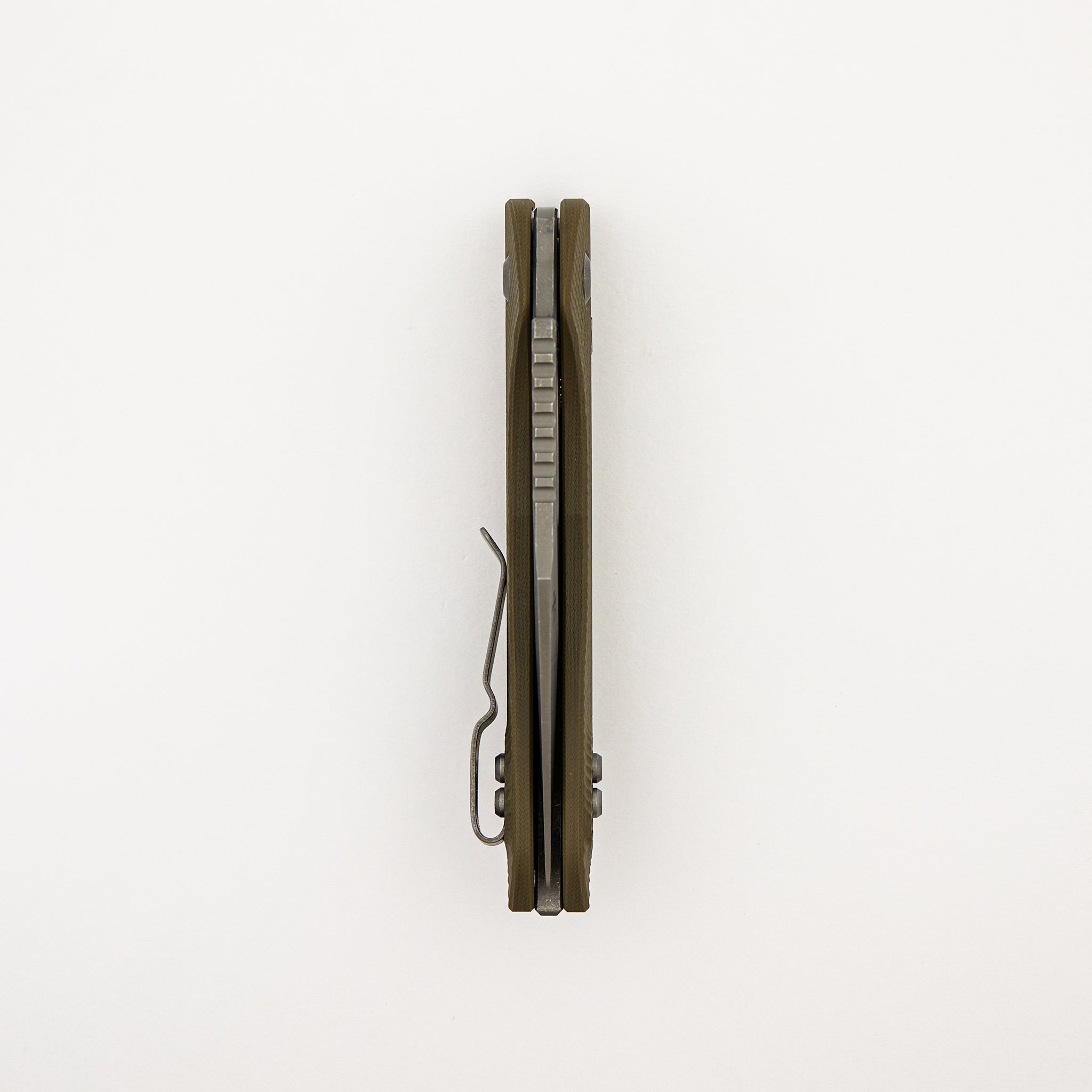 Stitch - RAM-LOK S/E Fluted G-10 OD Green Apocalyptic Standard 169RL-10 APFLGTOD (Borka Blades Design)