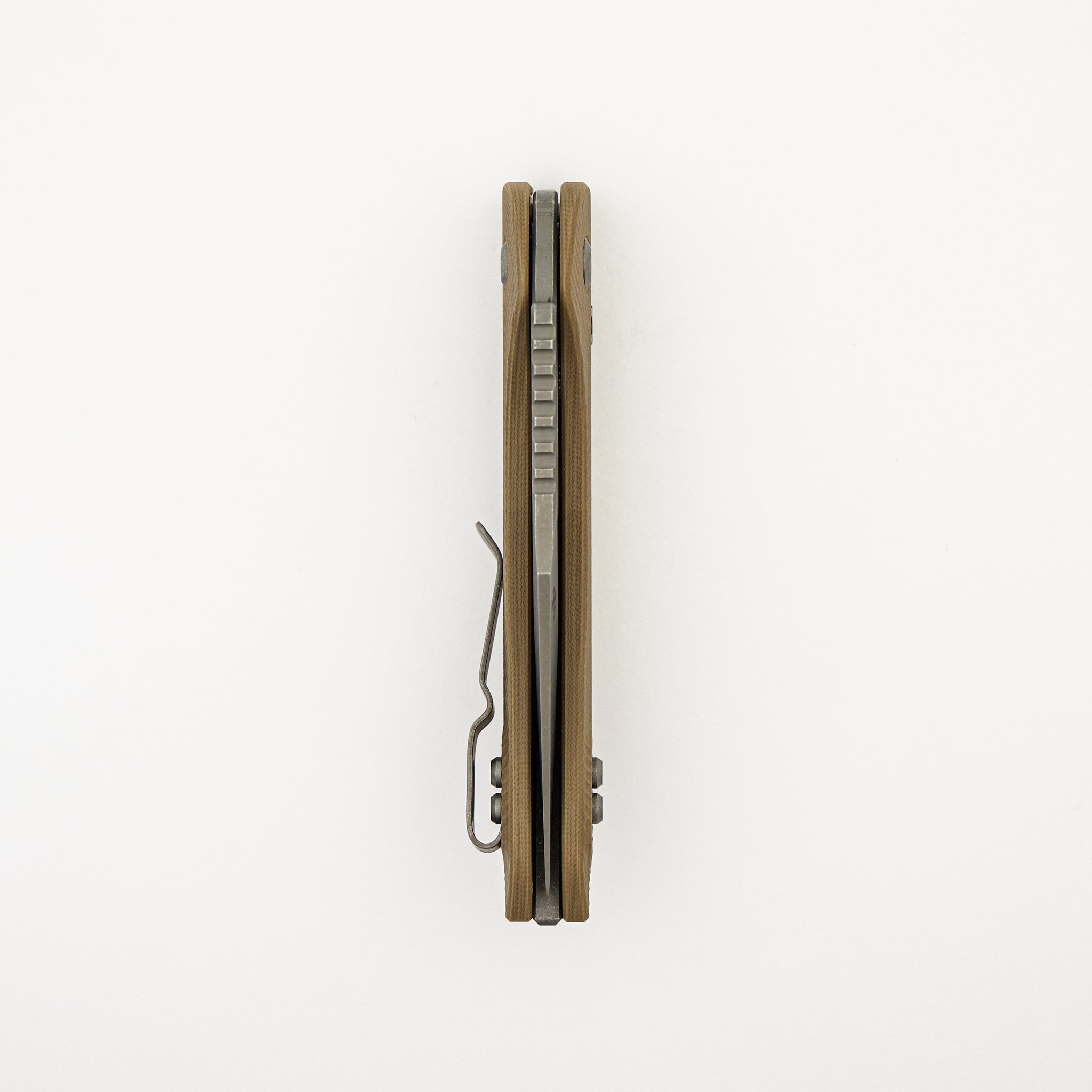 Stitch - RAM-LOK S/E Fluted G-10 Tan Apocalyptic Standard 169RL-10 APFLGTTA (Borka Blades Design)