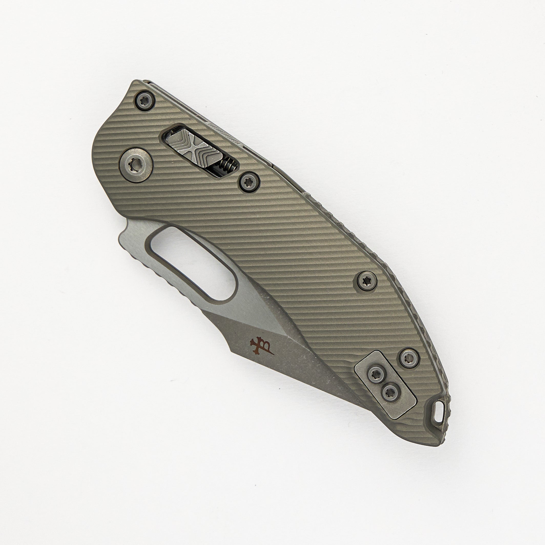 Stitch - RAM-LOK S/E Fluted Natural Clear Apocalyptic Standard 169RL-10APFLNC (Borka Blades Design)