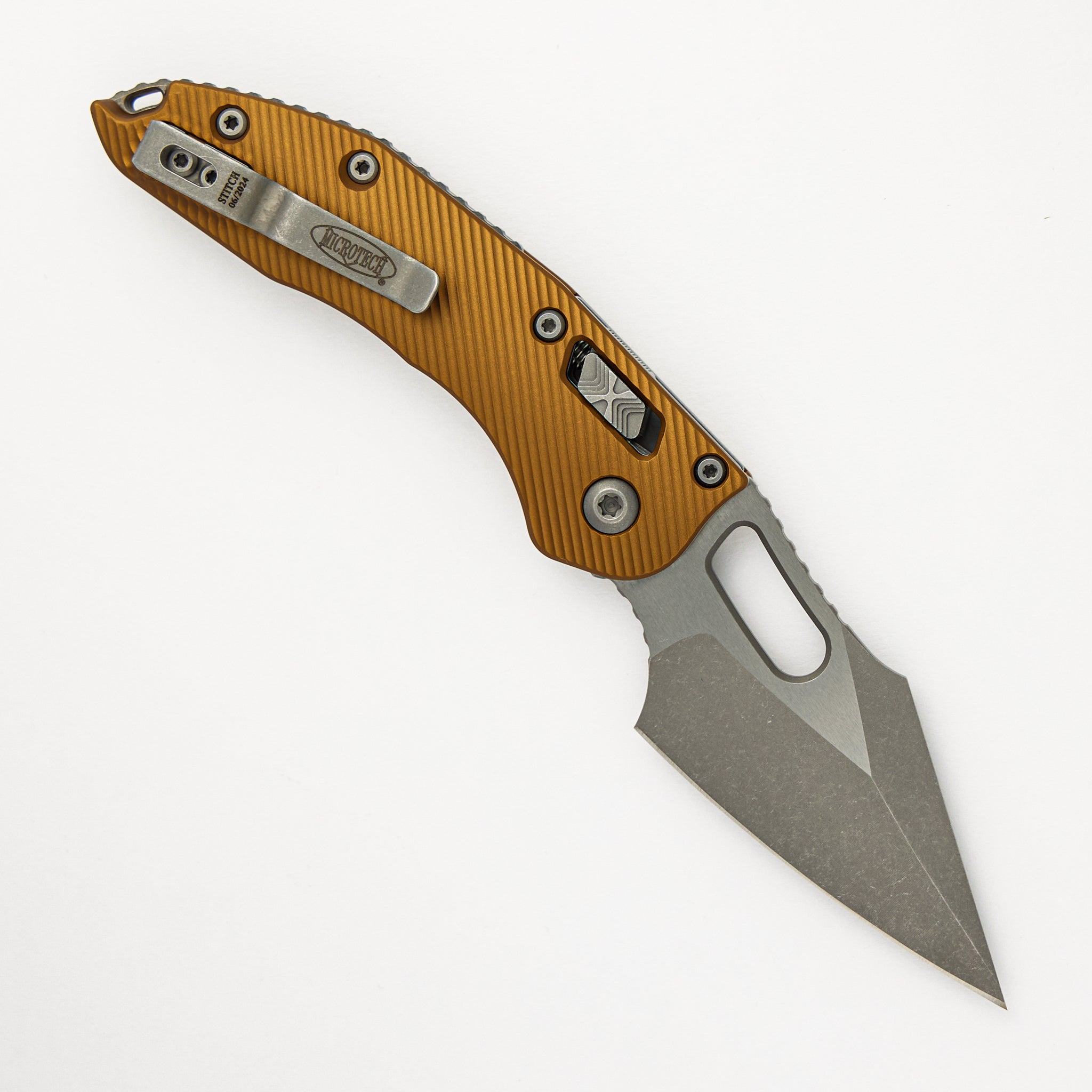 Stitch - RAM-LOK S/E Fluted Tan Apocalyptic Standard 169RL-10 APFLTA (Borka Blades Design)