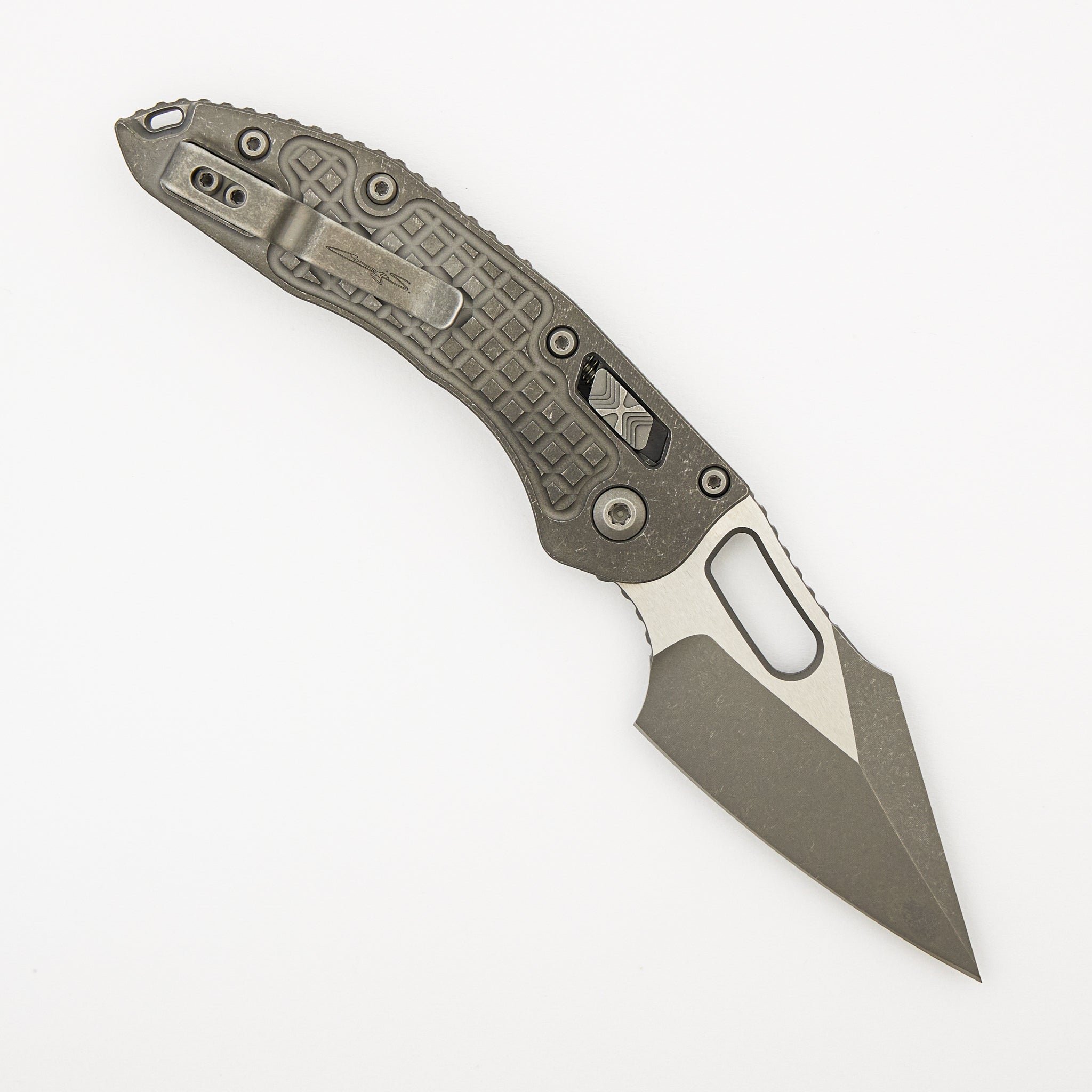 "Marfione Select" Stitch - RAM-LOK Apocalyptic Finish Frag Pattern Titanium 169RL-10APFRMS1
