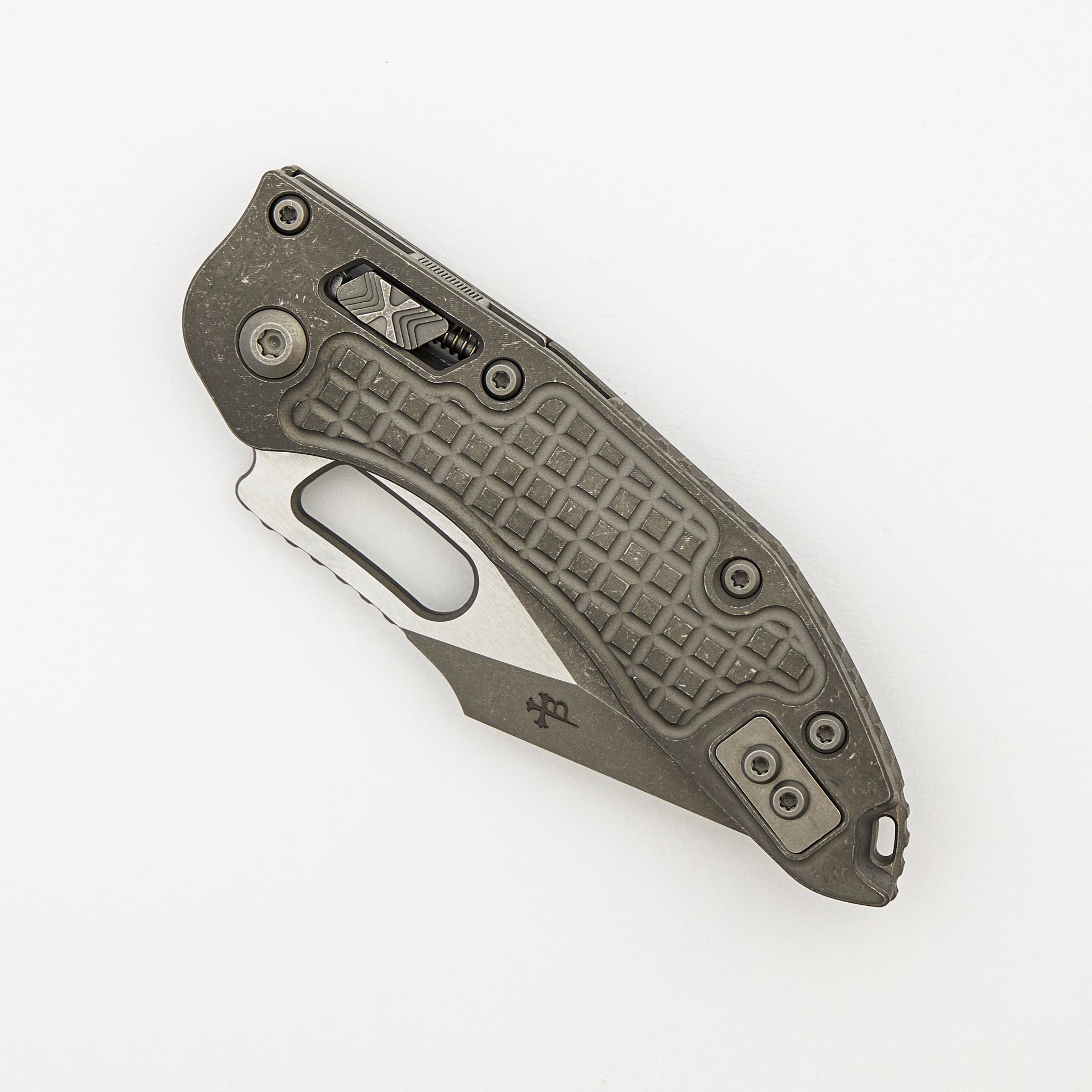 "Marfione Select" Stitch - RAM-LOK Apocalyptic Finish Frag Pattern Titanium 169RL-10APFRMS1