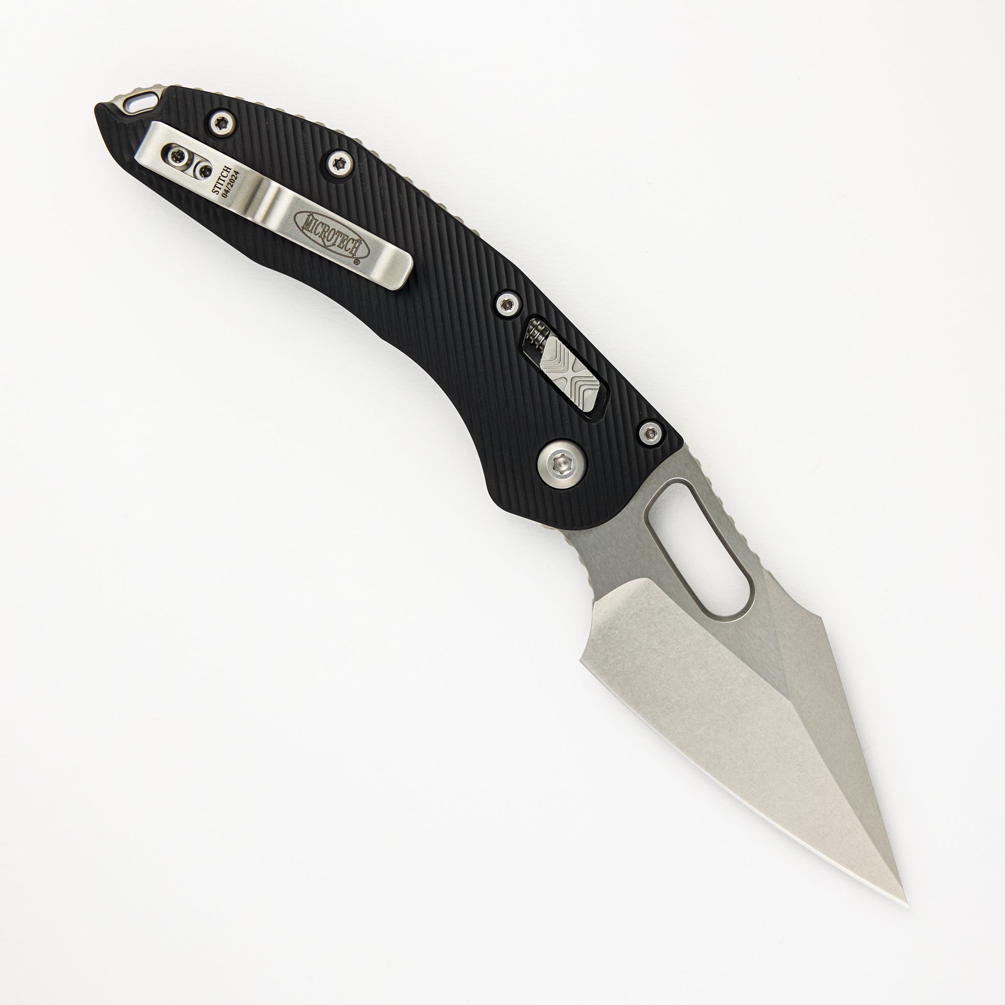 Stitch - RAM-LOK S/E Fluted Black Aluminum Stonewash Standard 169RL-10FL (Borka Blades Design)