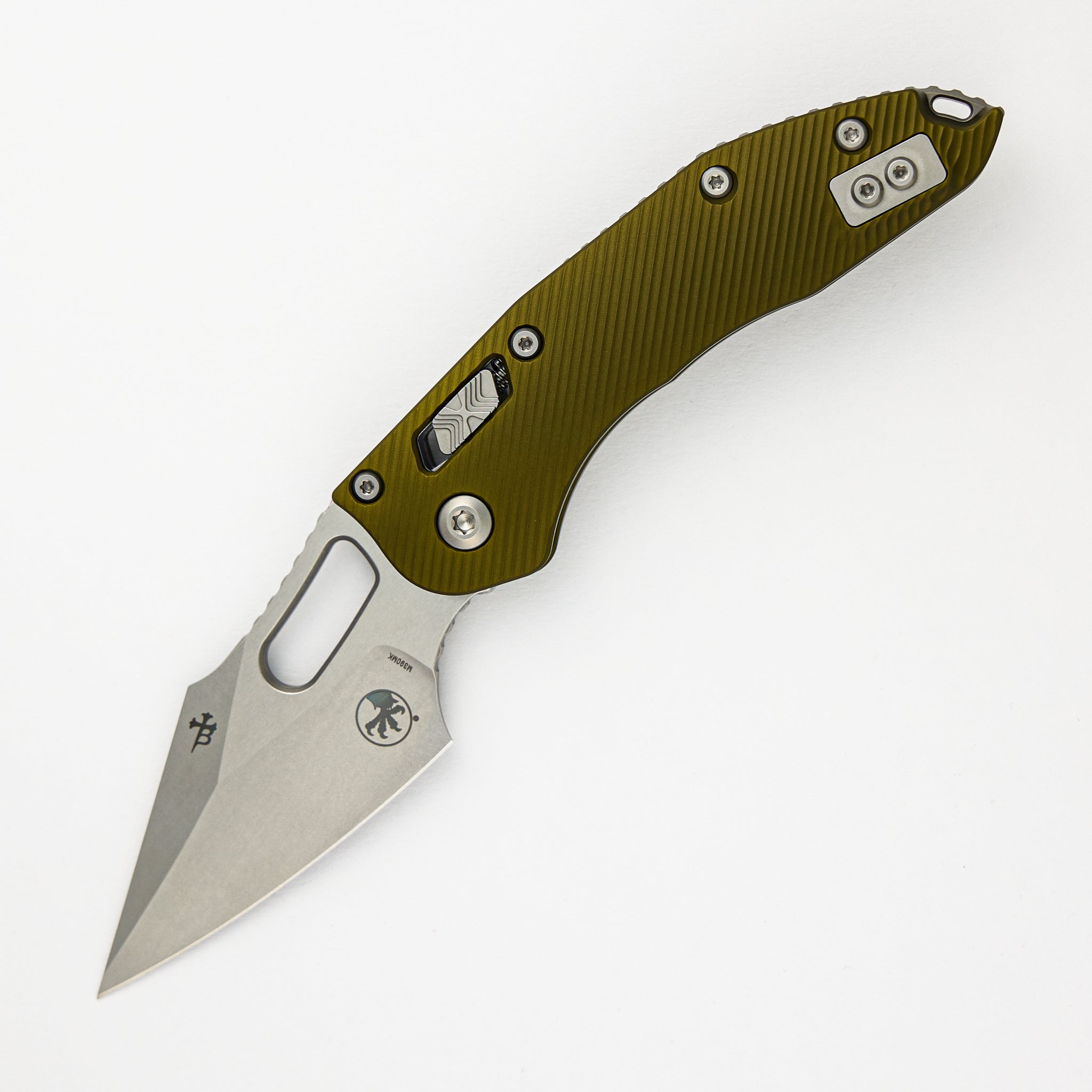 Stitch - RAM-LOK S/E Fluted OD Green Stonewash Standard 169RL-10 FLOD (Borka Blades Design)