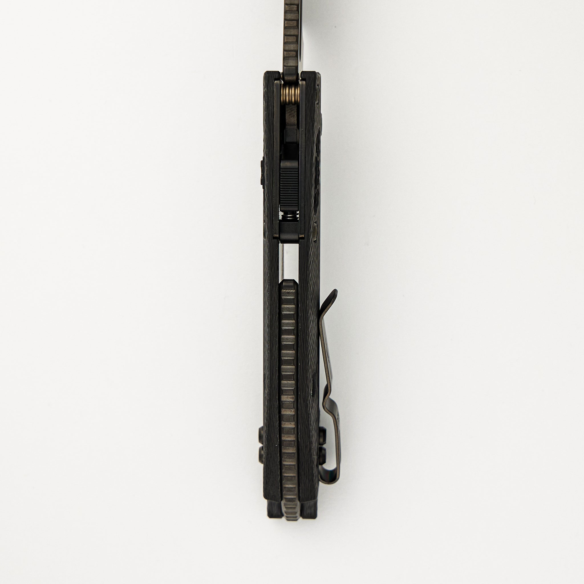 Stitch - RAM-LOK S/E Signature Series Fluted Carbon Fiber Handle DLC Standard 169RL-1 DLCTFLCFS (Borka Blades Design)