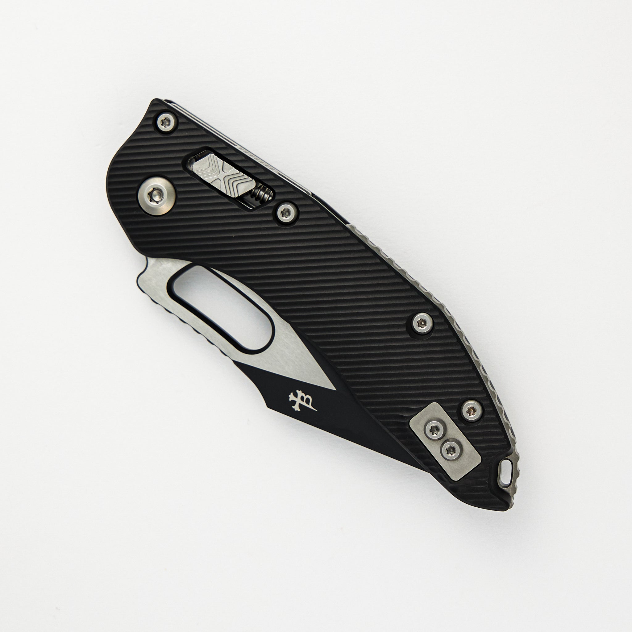 Stitch – RAM-LOK S/E Fluted Black Aluminum Black Standard 169RL-1FL (Borka Blades Design)