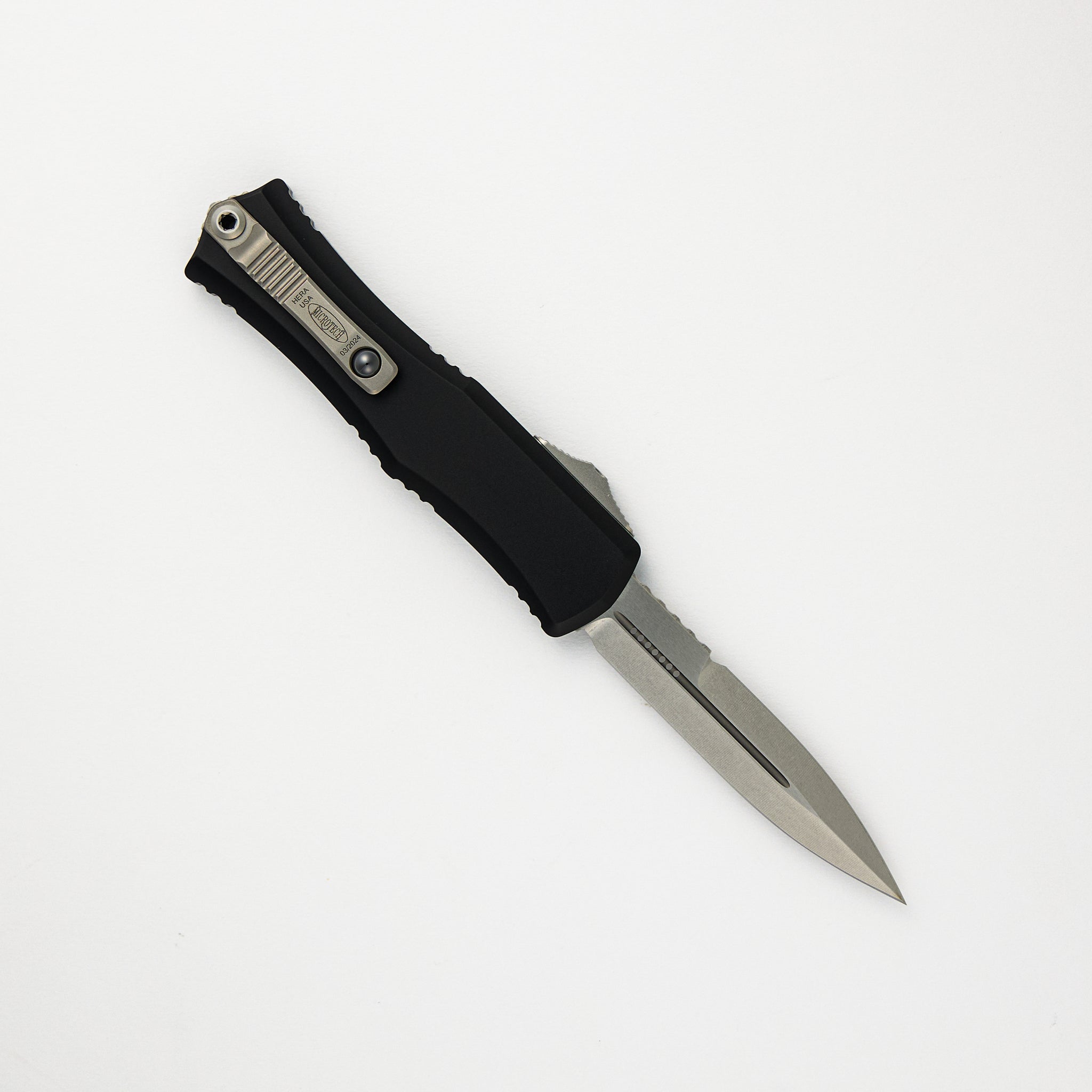 Microtech Mini Hera II Bayonet Stonewash Standard 1701M-10