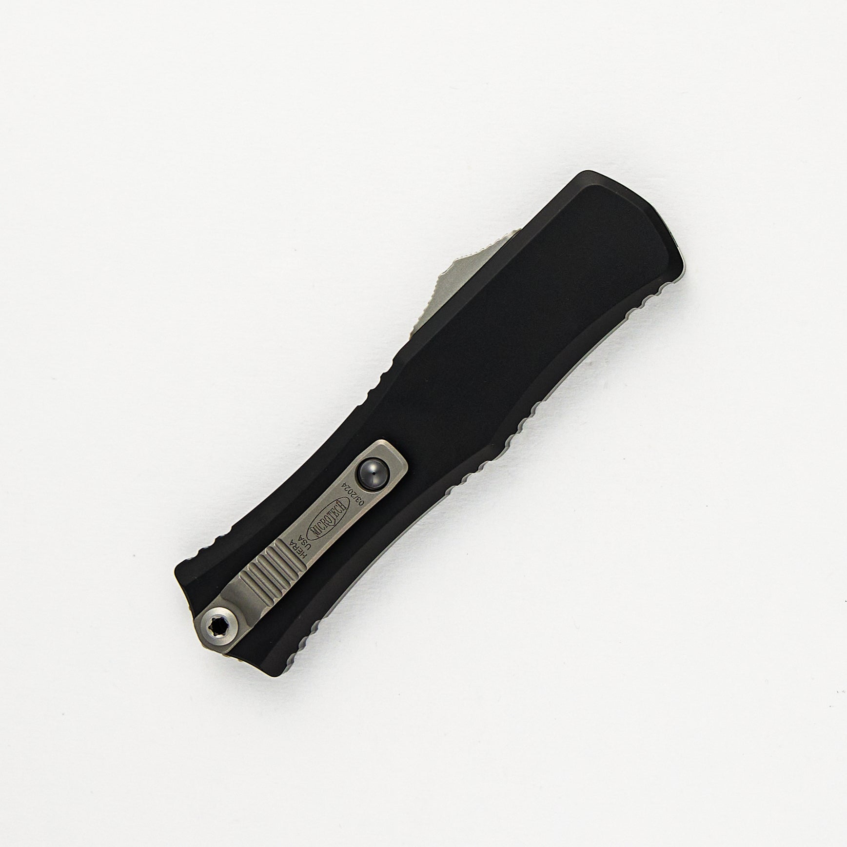 Mini Hera II Bayonet Stonewash Full Serrated Standard 1701M-12
