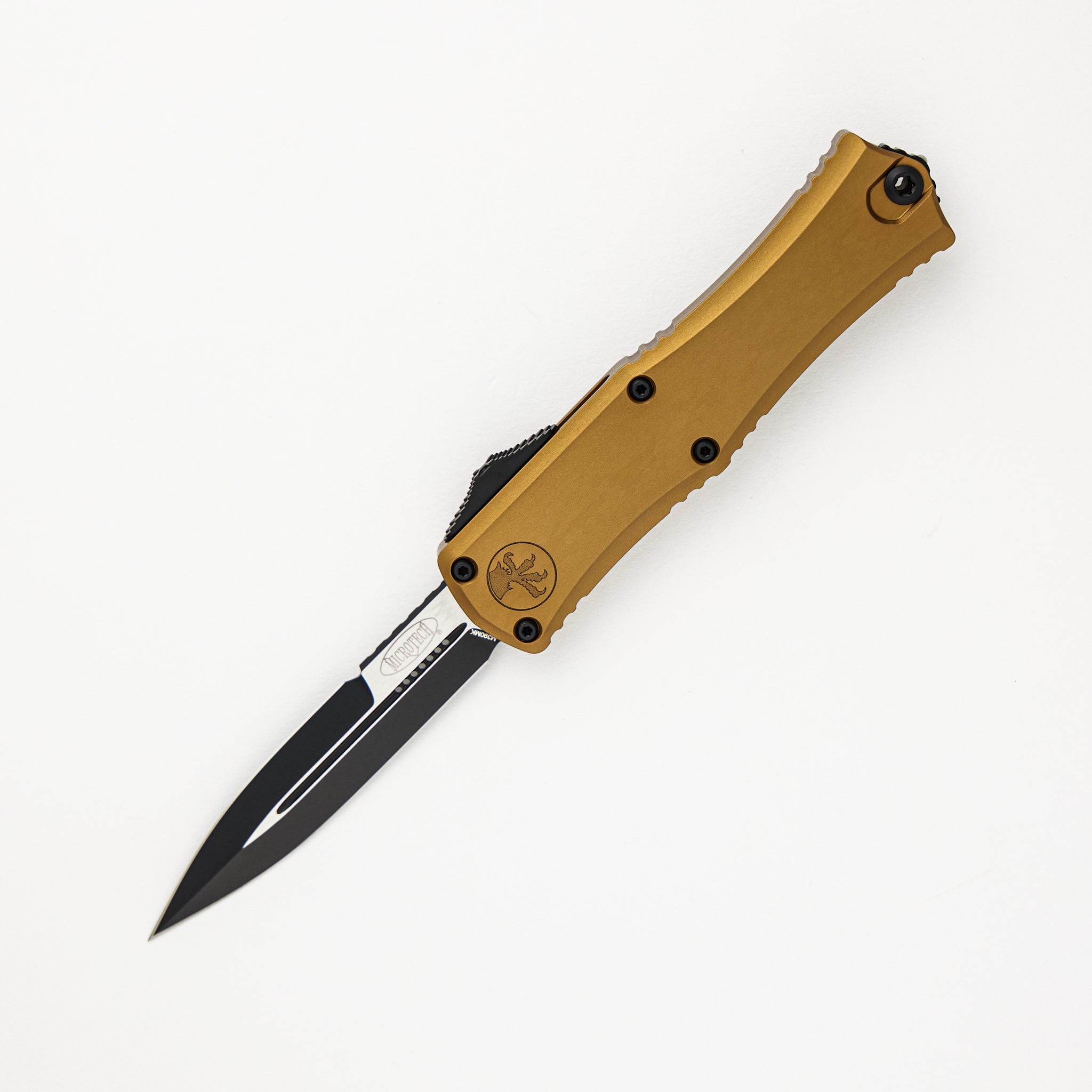 Microtech Mini Hera II Bayonet Tan Black Standard 1701M-1TA