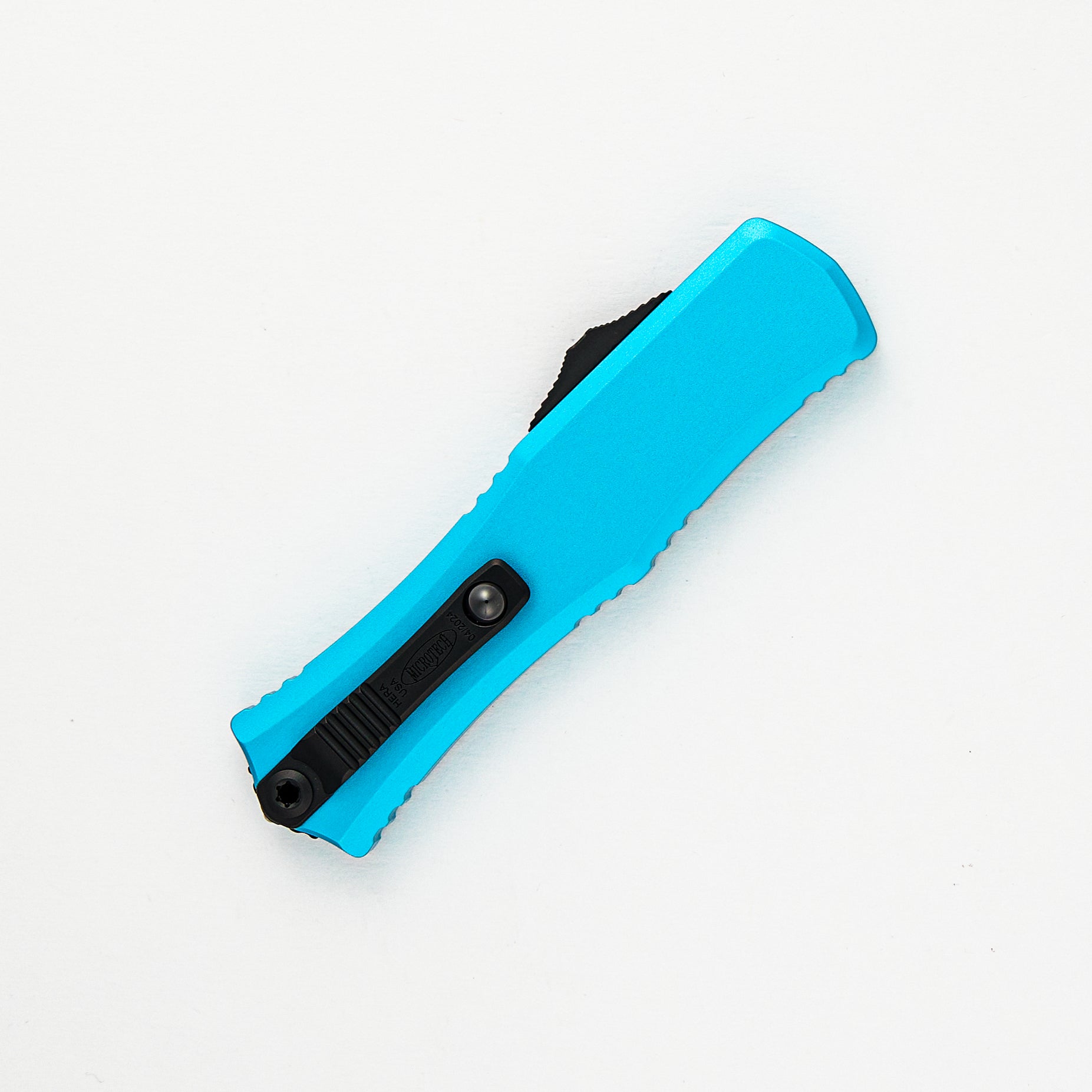 Mini Hera II Bayonet Turquoise Partial Serrated 1701M-2 TQ