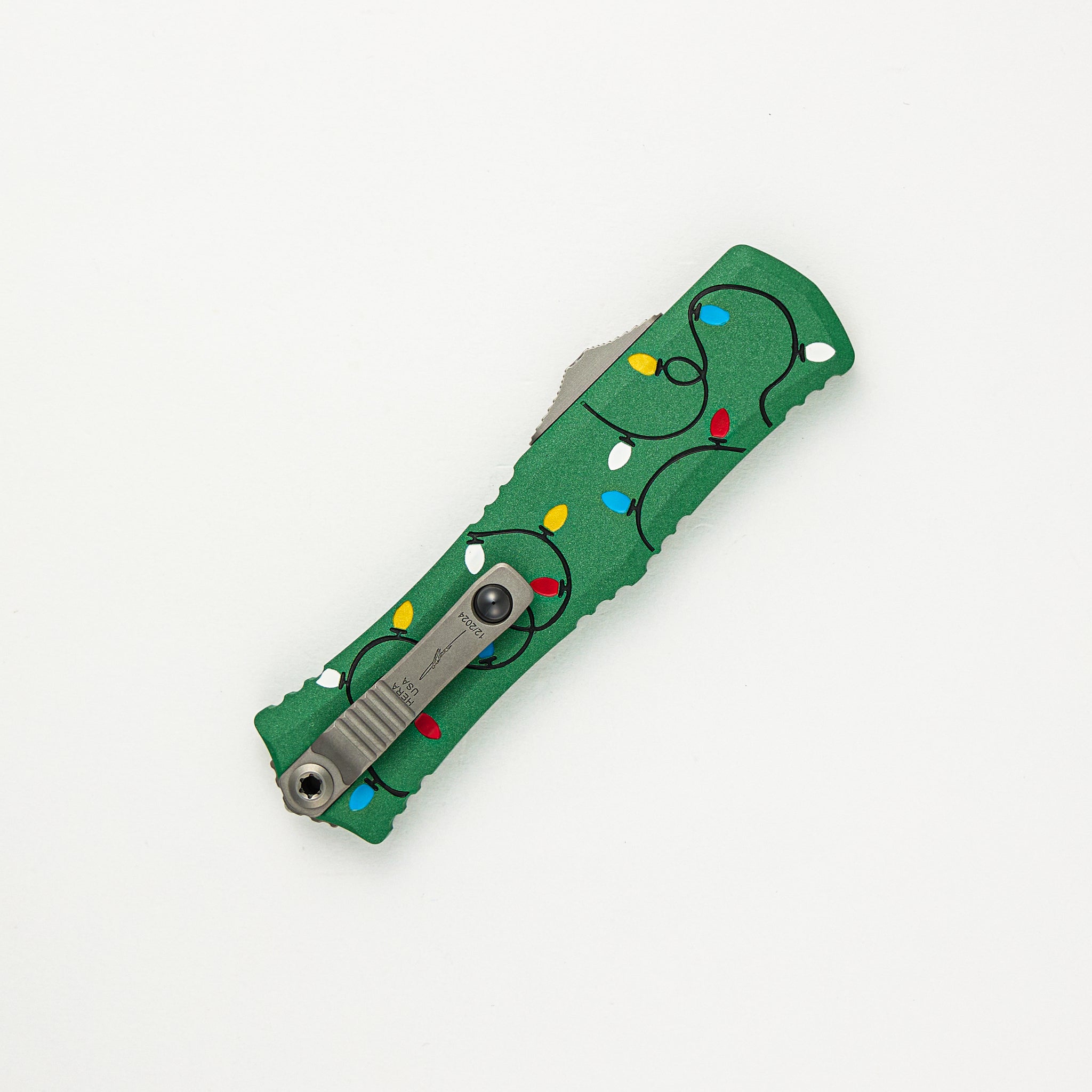 Mini Hera II D/E Signature Series Christmas Green Stonewash Standard 1702M-10 GRCMAS