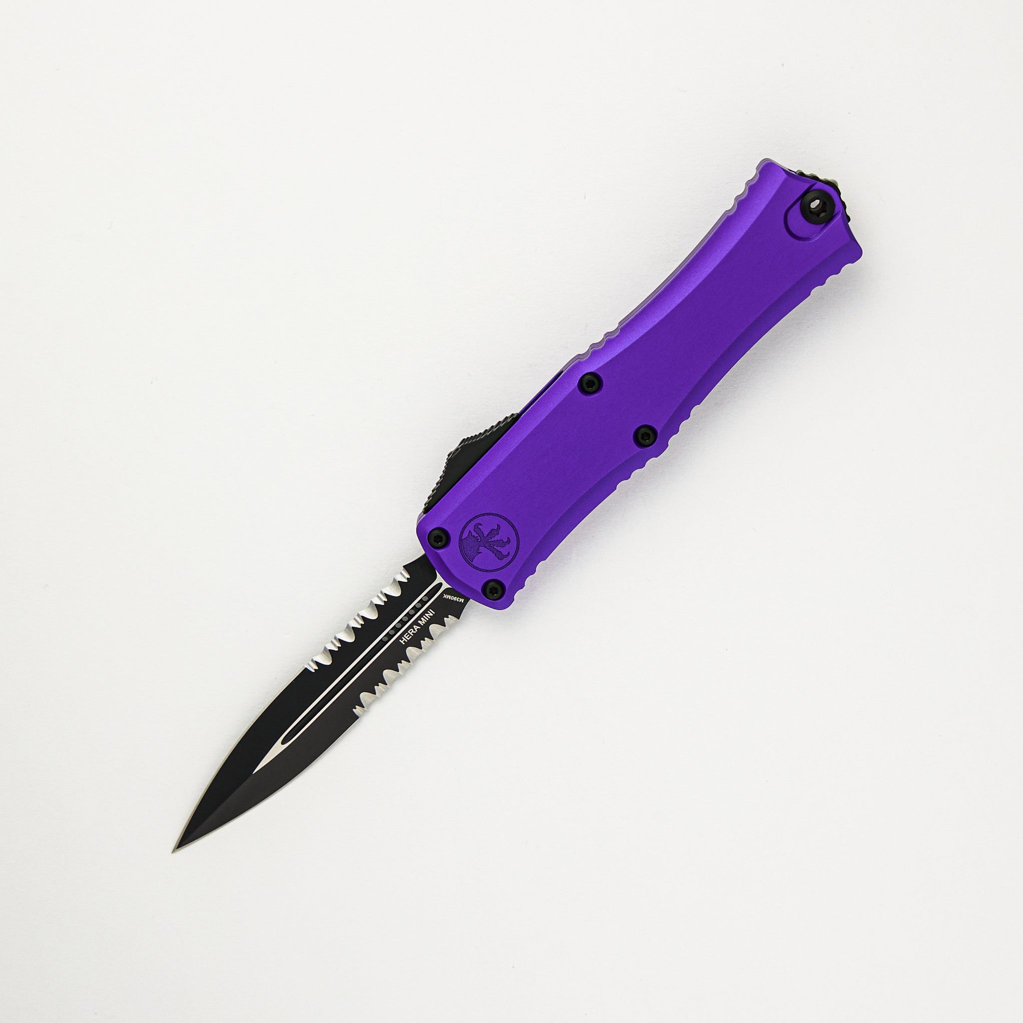 Mini Hera II D/E Purple Partial Serrated 1702M-2 PU